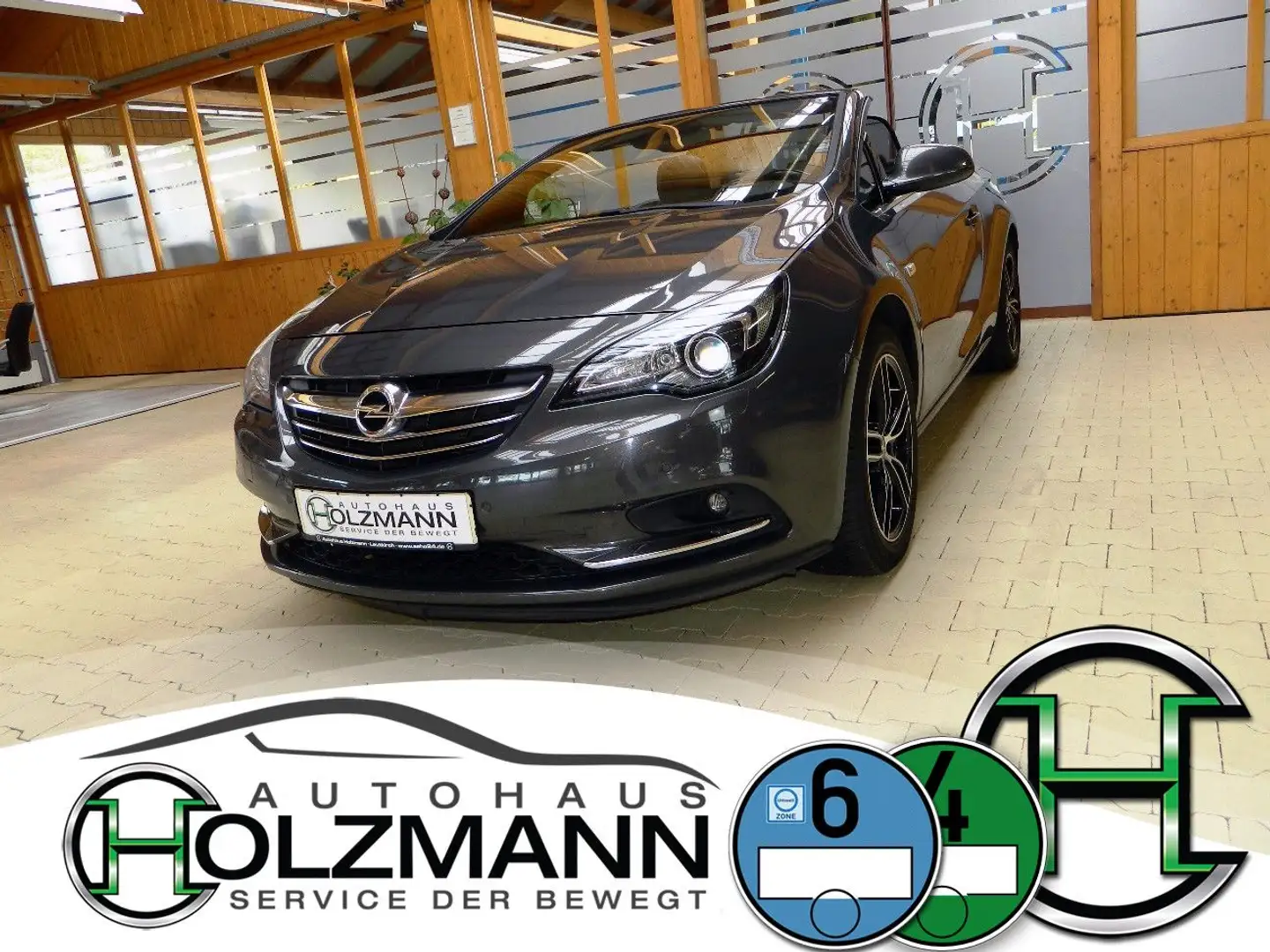 Opel Cascada Cabriolet 1.4 Turbo ecoFLEX® Innovation Gris - 1