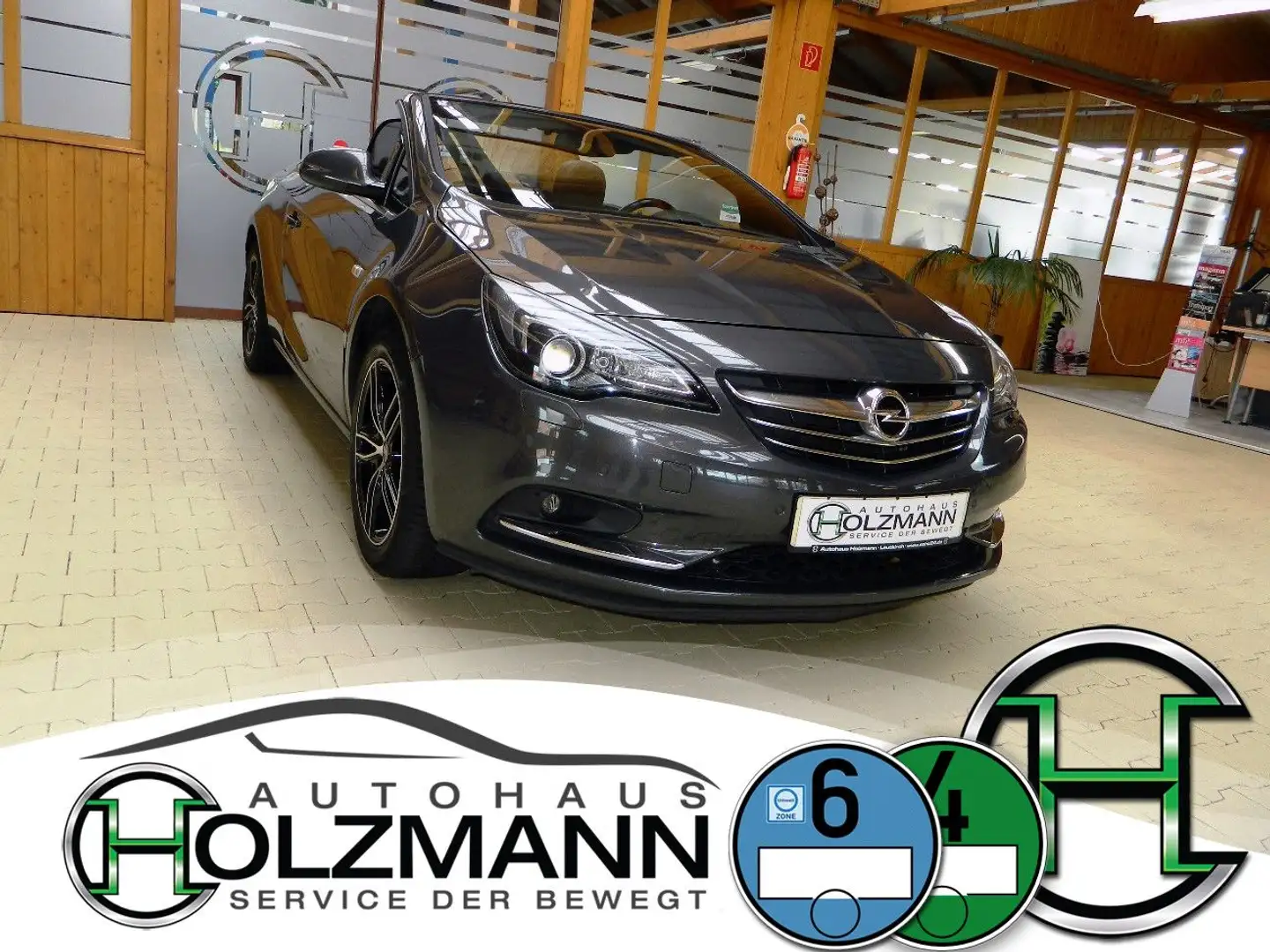 Opel Cascada Cabriolet 1.4 Turbo ecoFLEX® Innovation Gris - 2