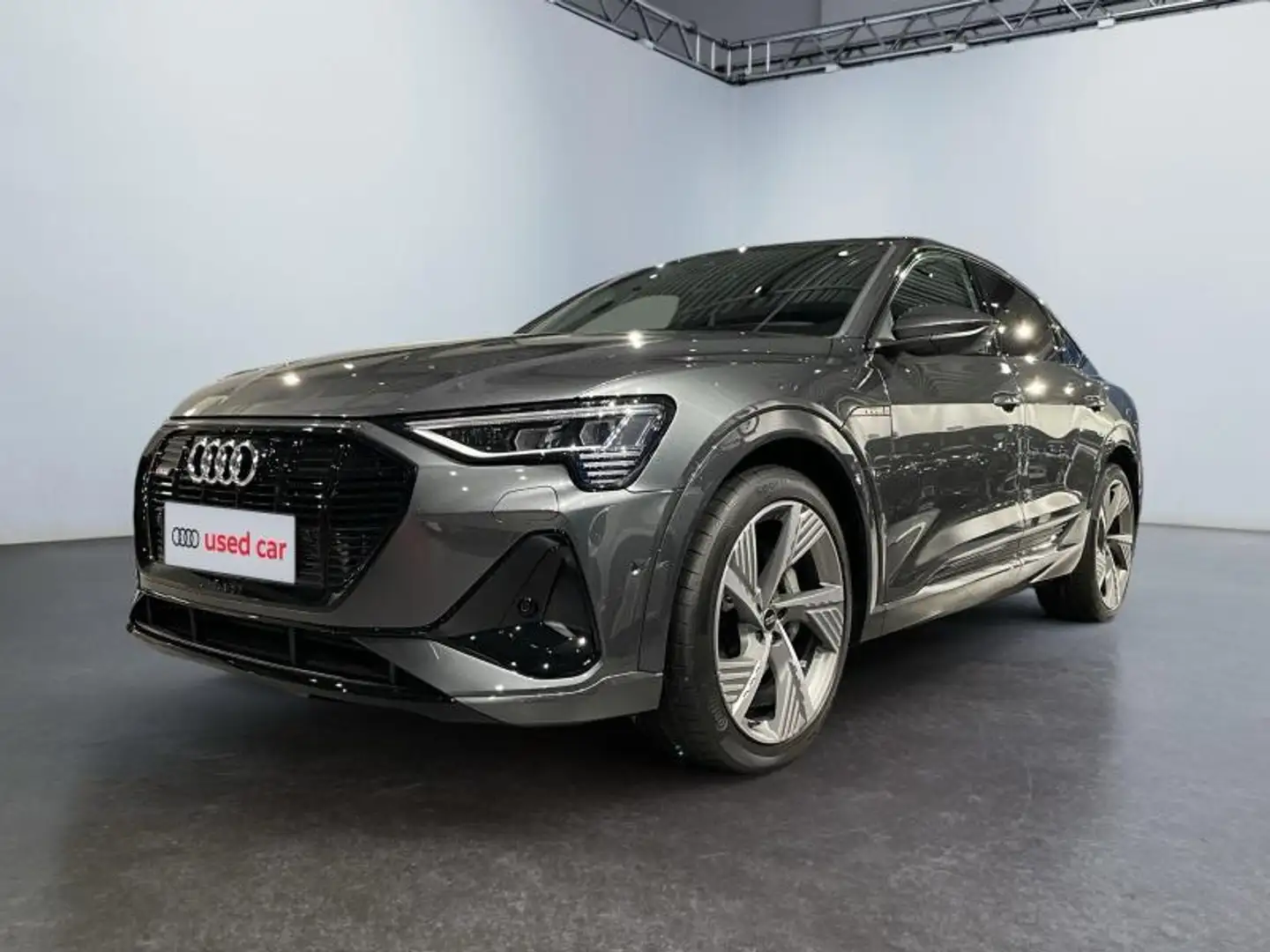 Audi e-tron Sportback*Quattro*55 S-line*Full options*TVA dédu Gris - 1
