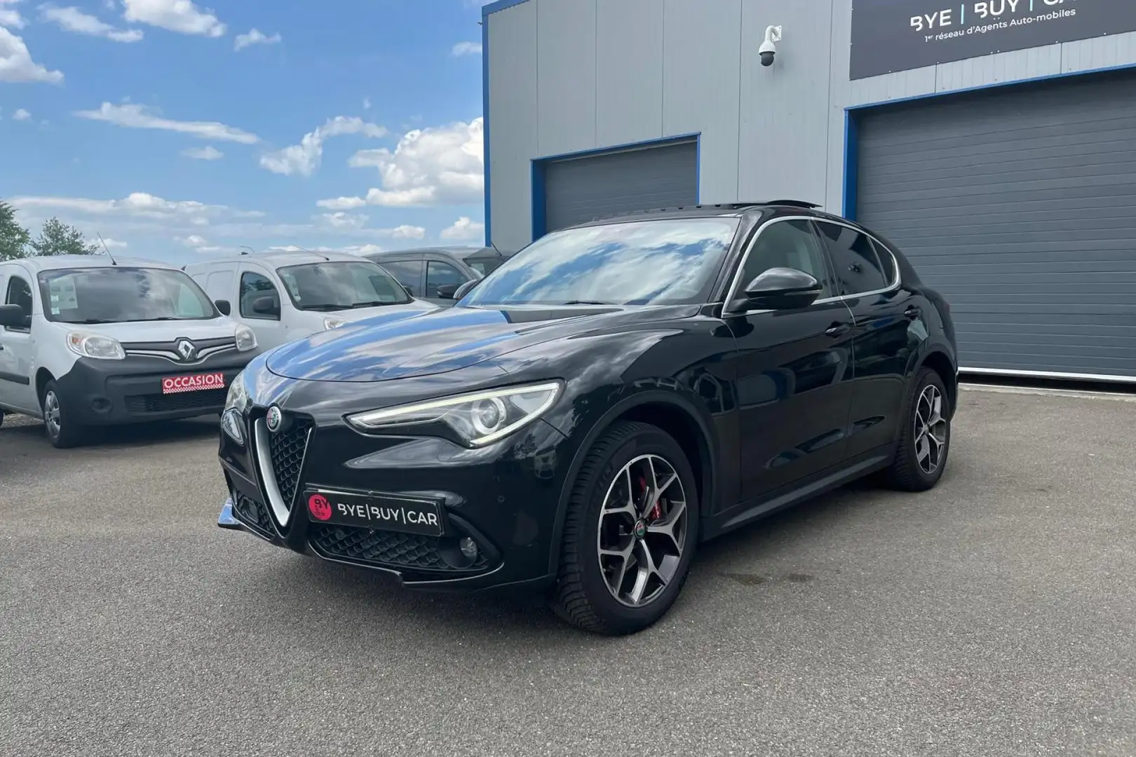 Alfa Romeo Stelvio Stelvio 2.2 D - 210 CH  BVA  Lusso Q4 GARANTIE 12  Noir - 1