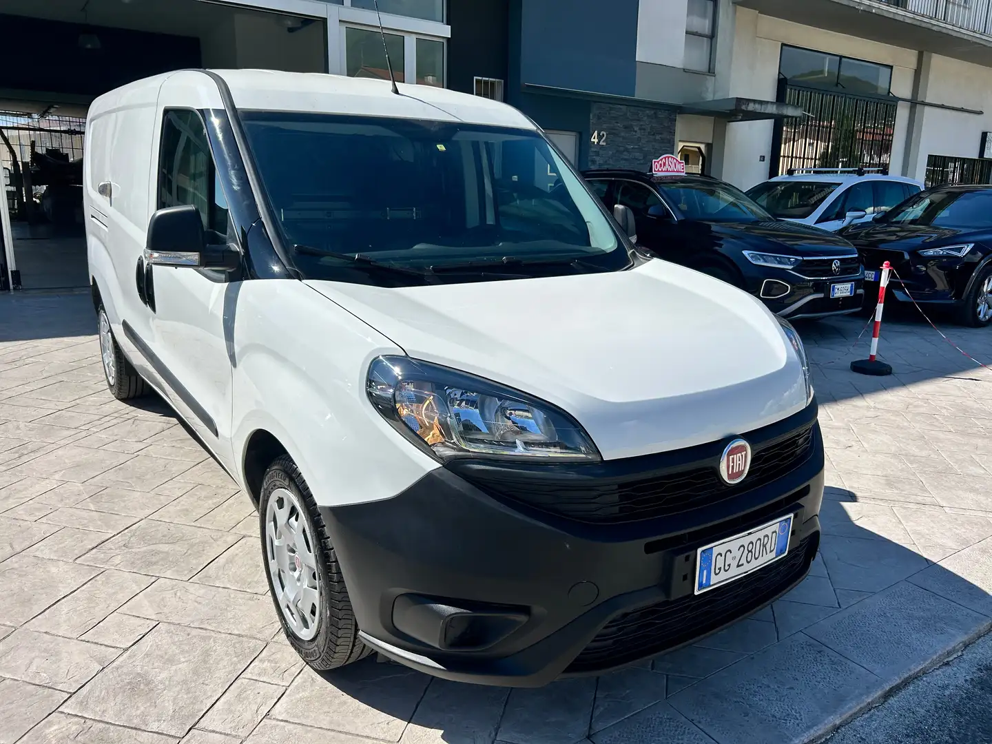 Fiat Doblo 1.3 MJT 95CV FURGONATO MAXI Bianco - 2