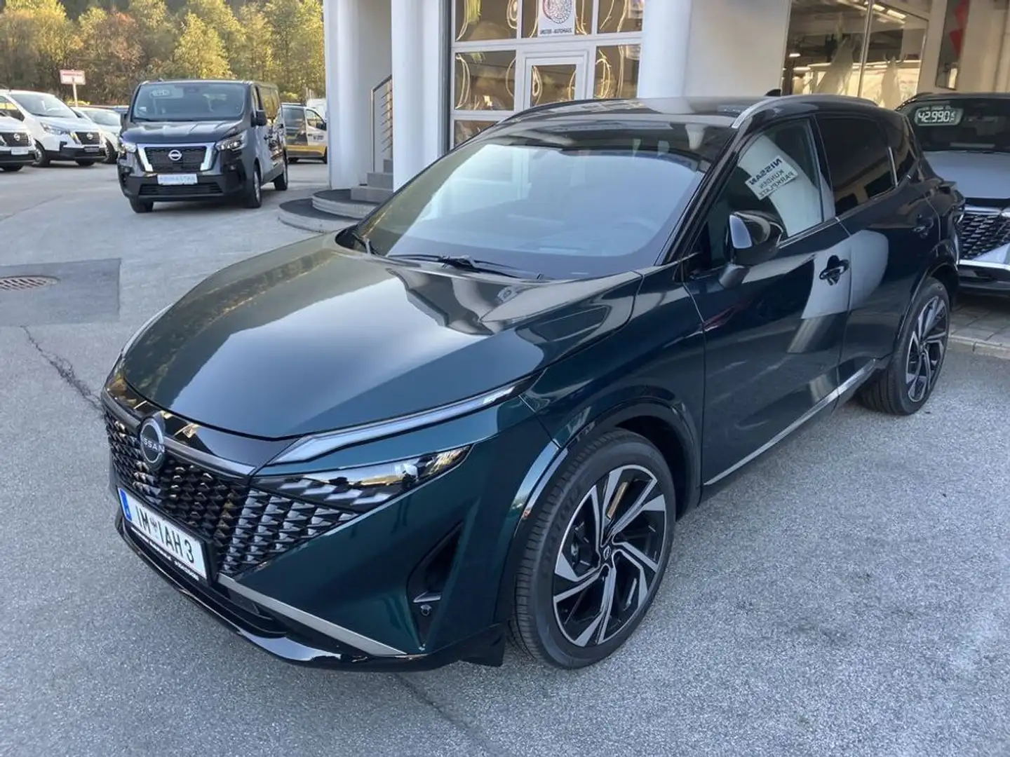 Nissan Qashqai 1,3 DIG-T MHEV 4x4 Tekna+ Xtronic Grün - 2