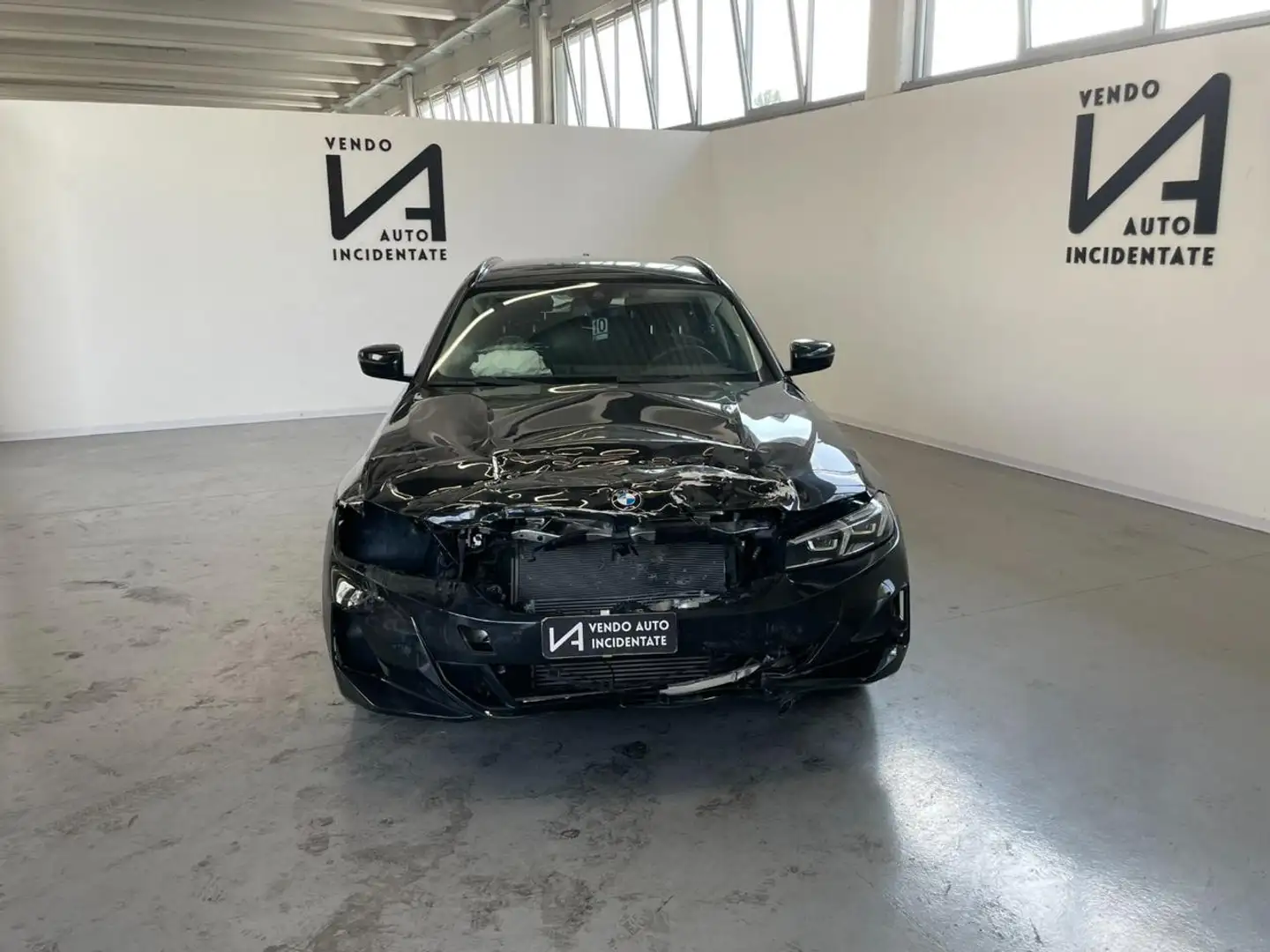 BMW 320 D 48V TOURING Nero - 2