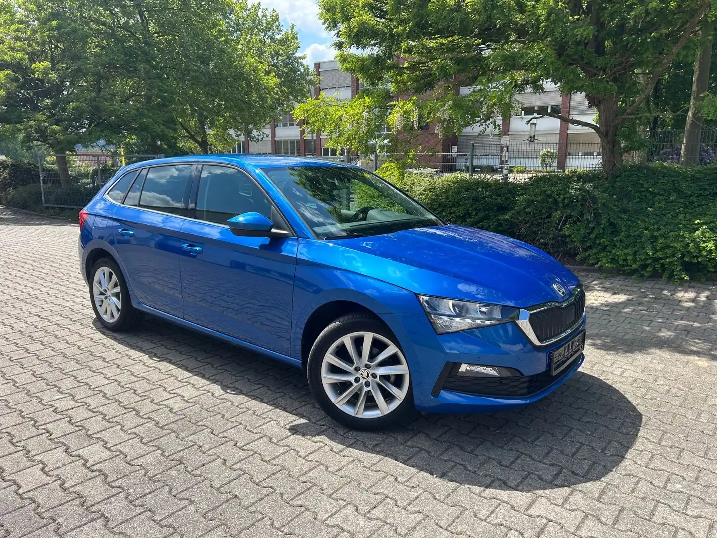 Skoda Scala 1.0 TSI Ambition Navi LED SHZ Blu/Azzurro - 2