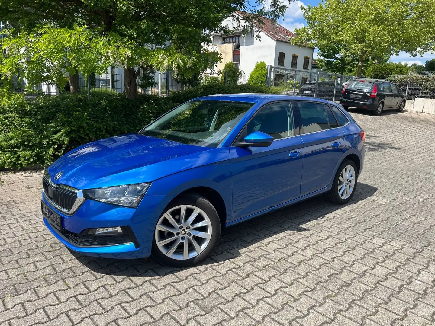 Skoda Scala 1.0 TSI Ambition Navi LED SHZ Blu/Azzurro - 1