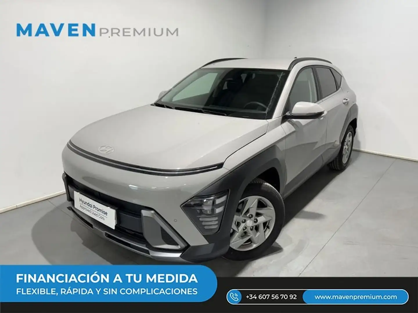 Hyundai KONA 1.0 TGDI Tecno 4x2 Gris - 1