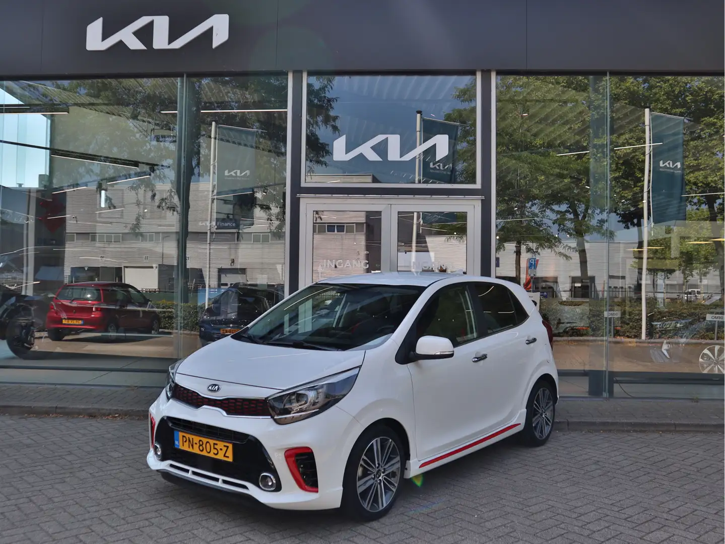 Kia Picanto 1.2 CVVT GT-Line | Navigatie | Camera | Cruise Con Wit - 1