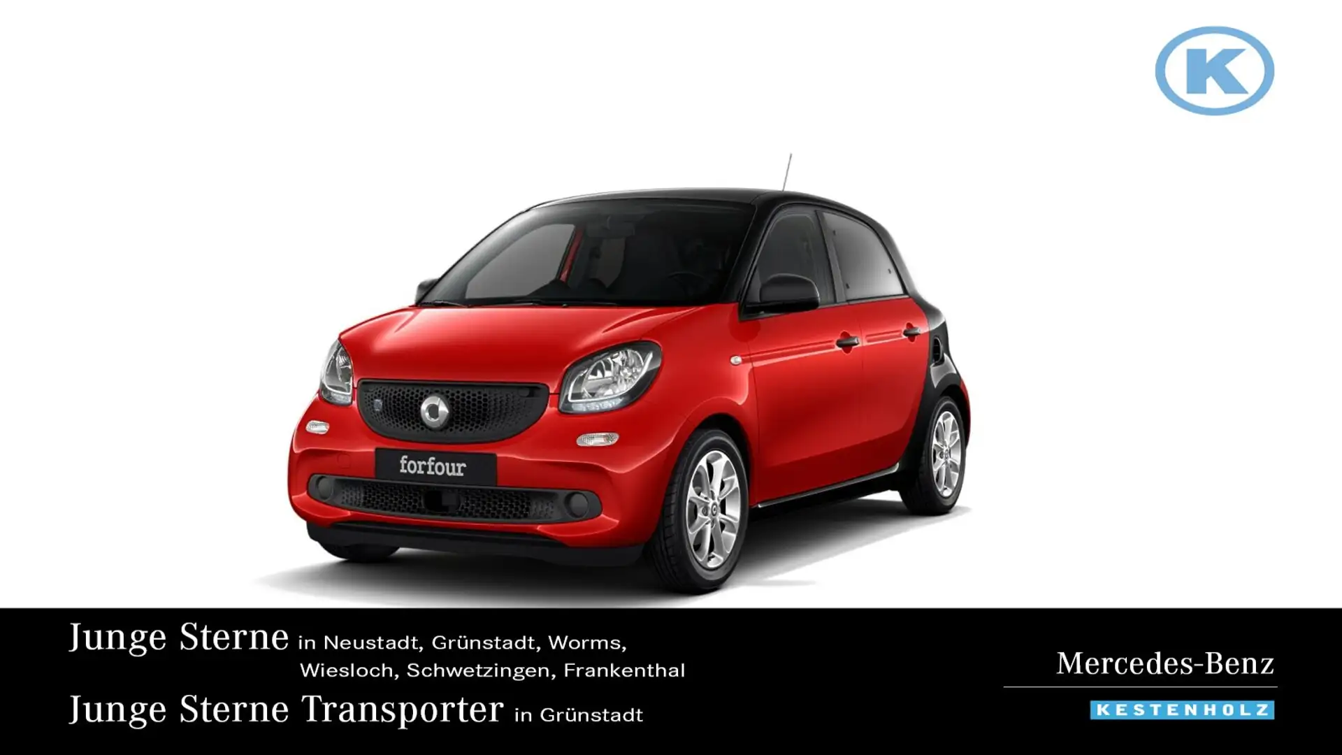 smart forFour forfour EQ PASSION+COOL&AUDIO+SHZ+TEMPO+BREMSASS Rot - 1