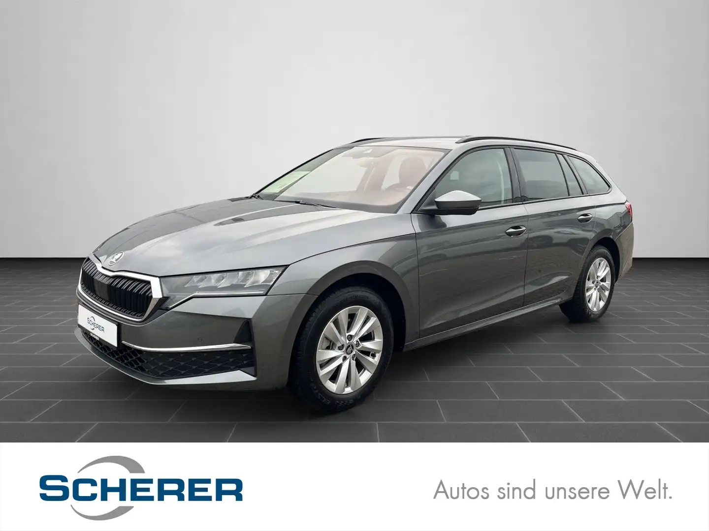 Skoda Octavia Combi 1,5 TSI DSG NAVI/LED/RFK/Sitzheizu Gris - 1