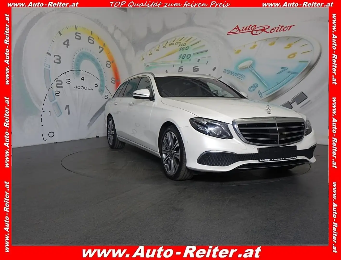 Mercedes-Benz E 350 d T Exclusive Aut. *ACC, MULTI-BEAM, HEAD-UP, B... Weiß - 1