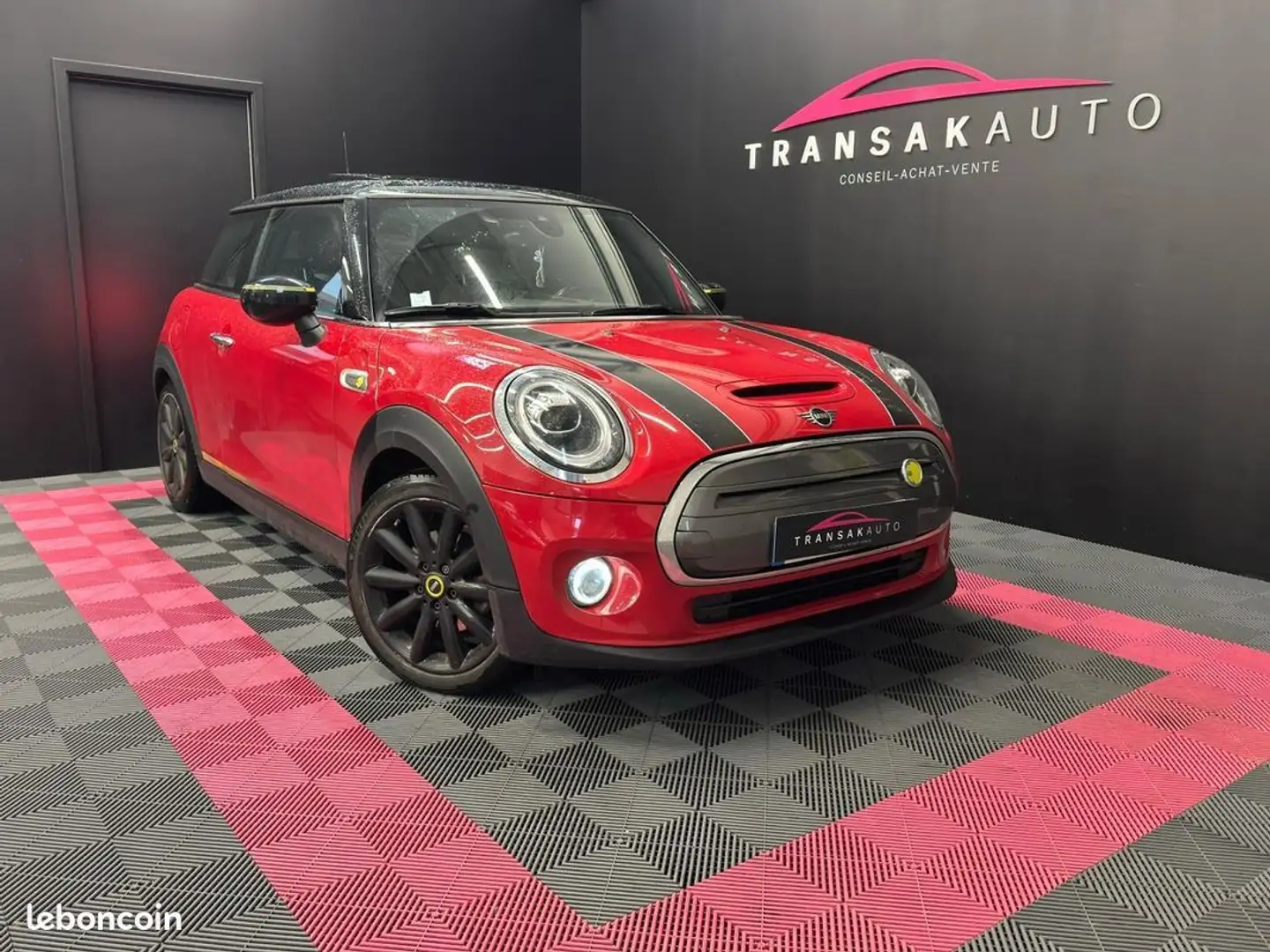 MINI Cooper SE 184ch GREENWICH ORIGINE FRANCE SECONDE MAIN Rouge - 1