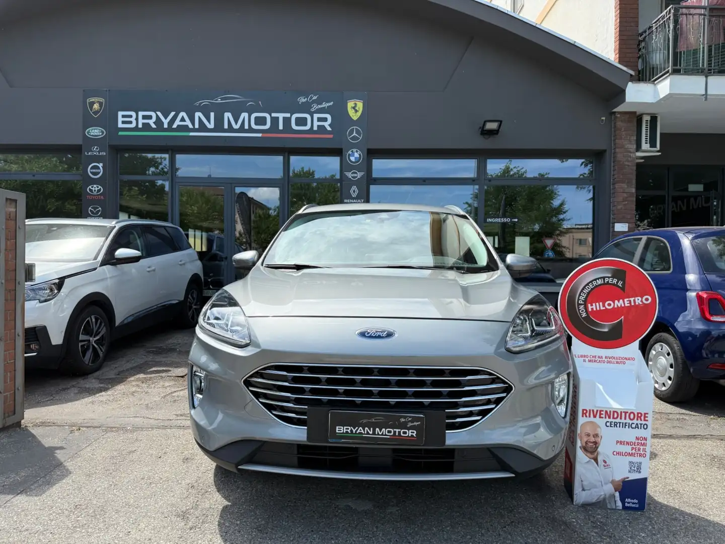 Ford Kuga 1.5 EcoBlue 120 CV 2WD Titanium Business Grigio - 2
