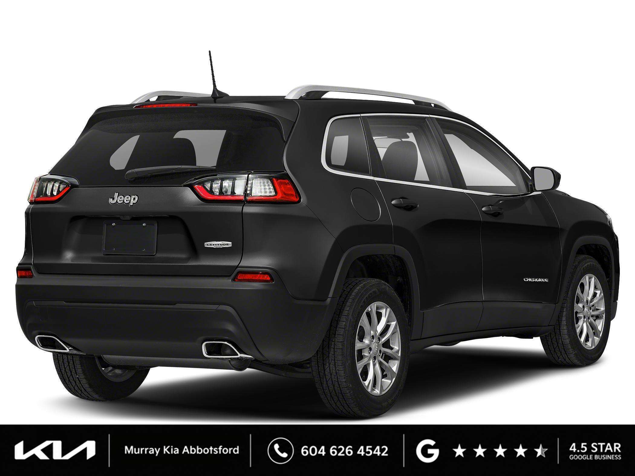 Diamond Black Crystal Pearl 2019 Jeep Cherokee SUV / Crossover  Automatic
