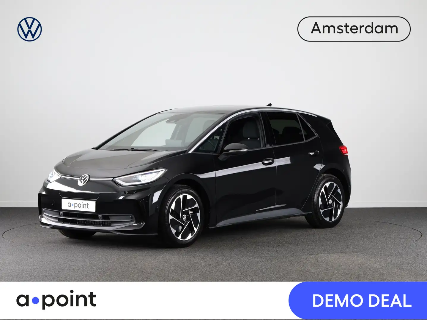 Volkswagen ID.3 Pro Business 59 kWh 204PK | 18" LM velgen | Keyles Zwart - 1