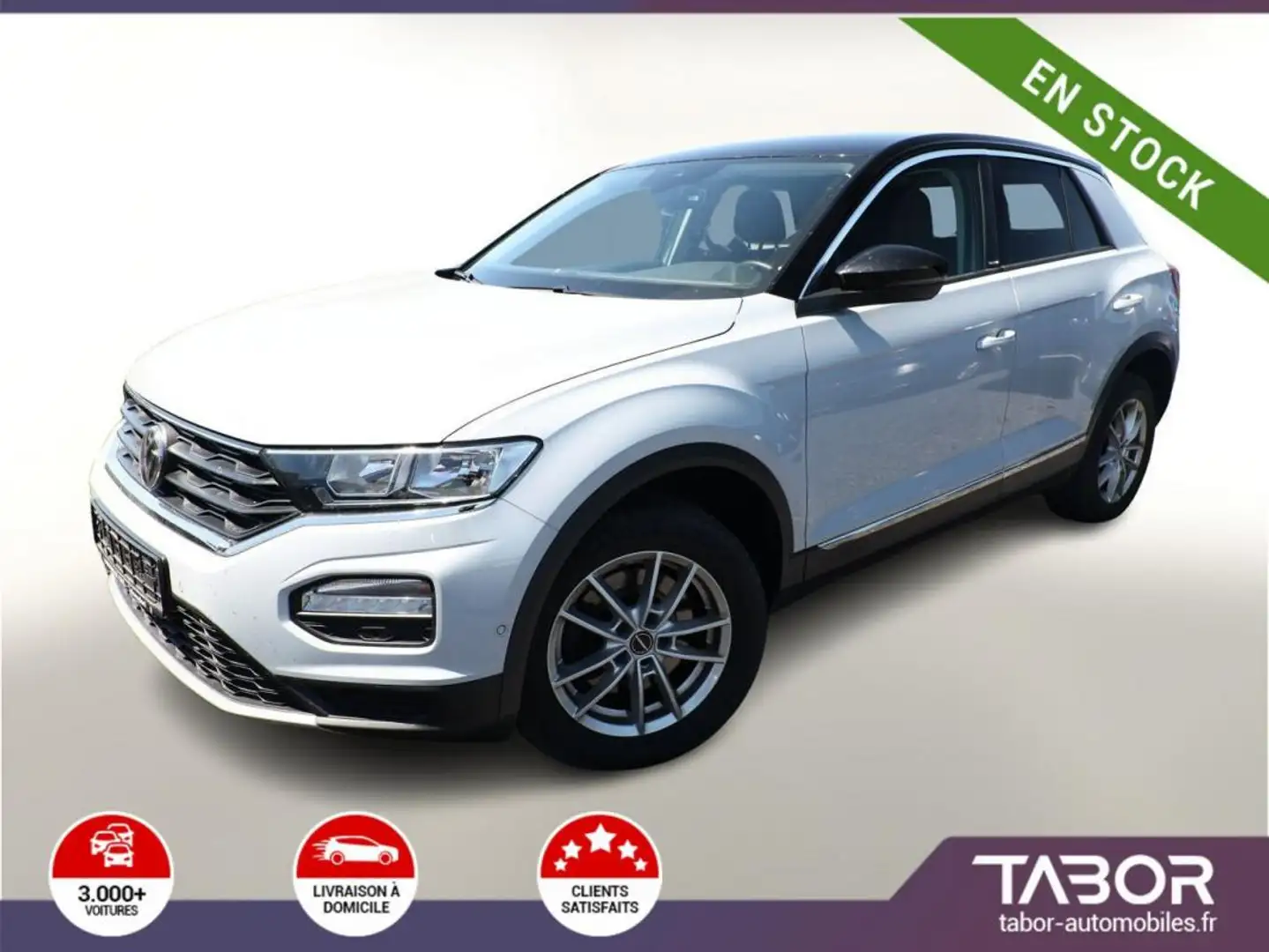 Volkswagen T-Roc 2.0 TDI 150 DSG IQ.DRIVE GPS Blanc - 1