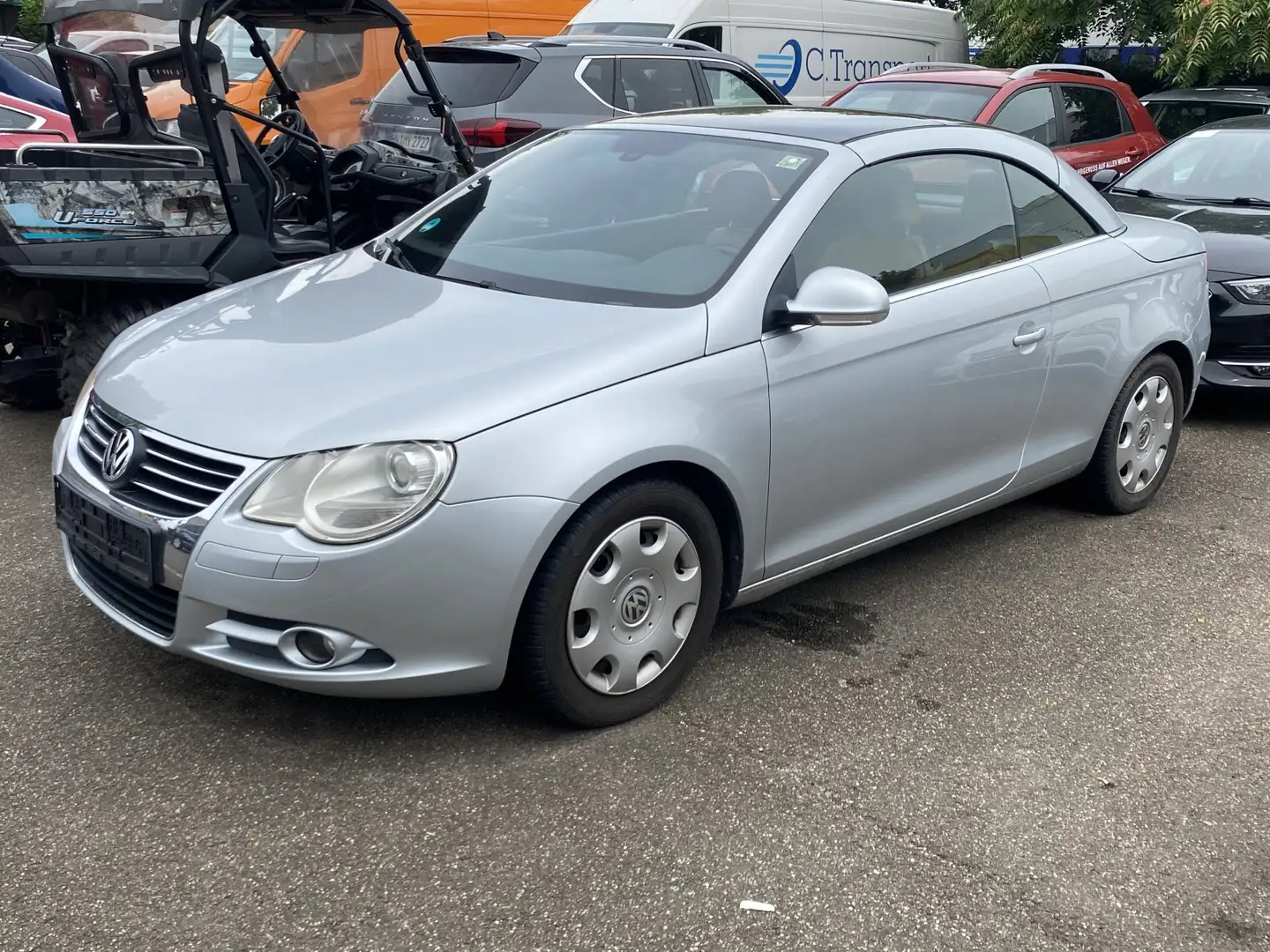 Volkswagen Eos 2.0 FSI Edition 2008 Leder Shz Tmat Plateado - 2