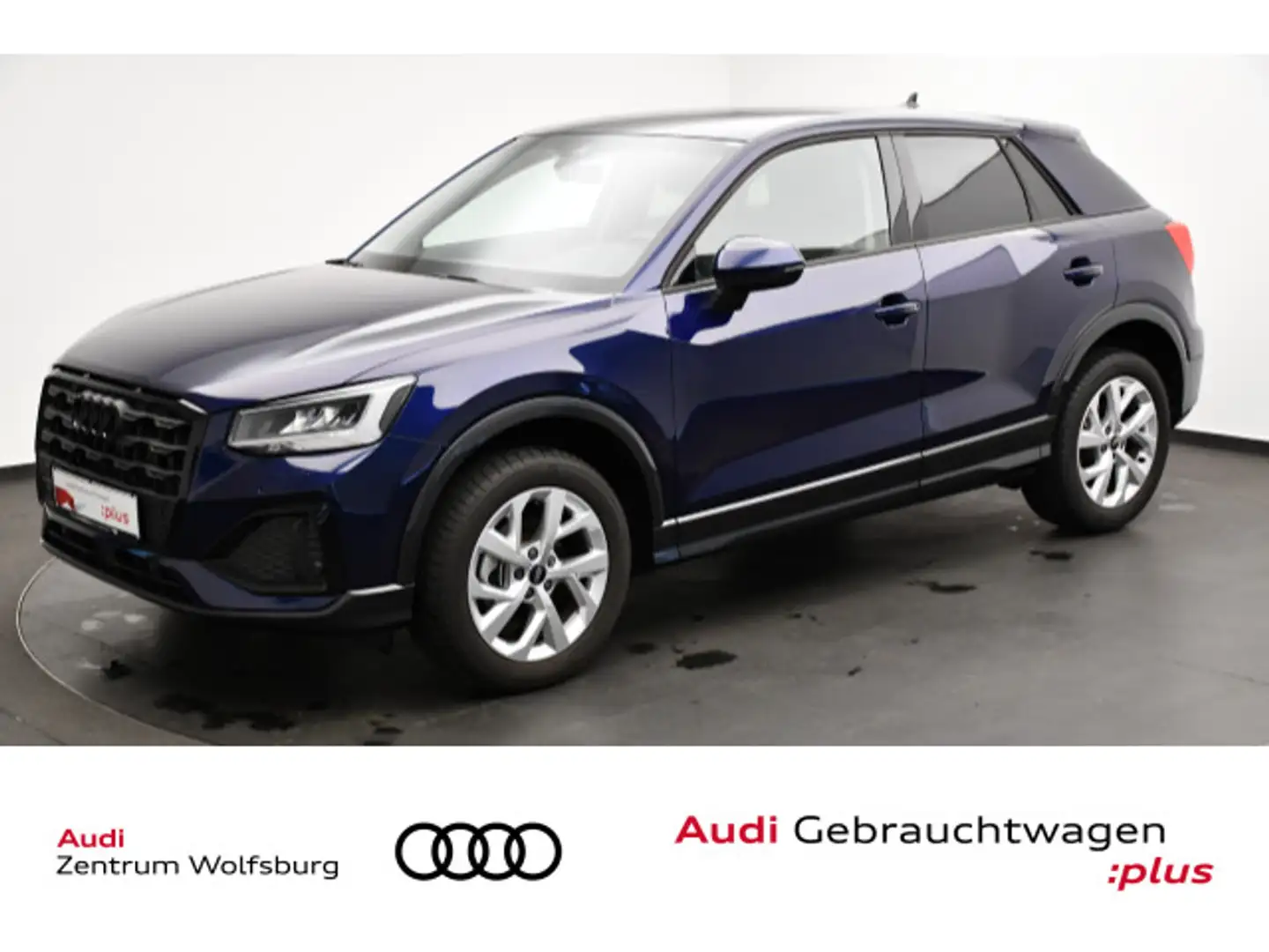 Audi Q2 30 TDI advanced LED/Navi/AHK Blau - 1