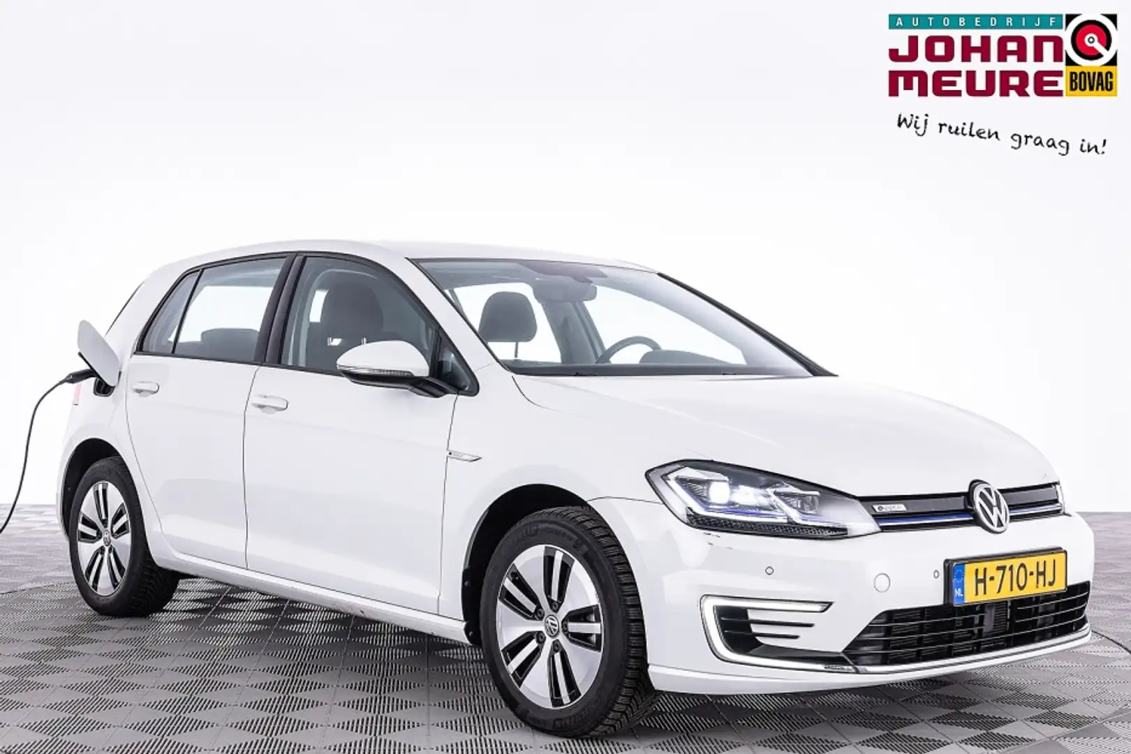Volkswagen e-Golf E-DITION *SOH 91%* LED | NAVI ✅ 1e Eigenaar . Blanco - 1