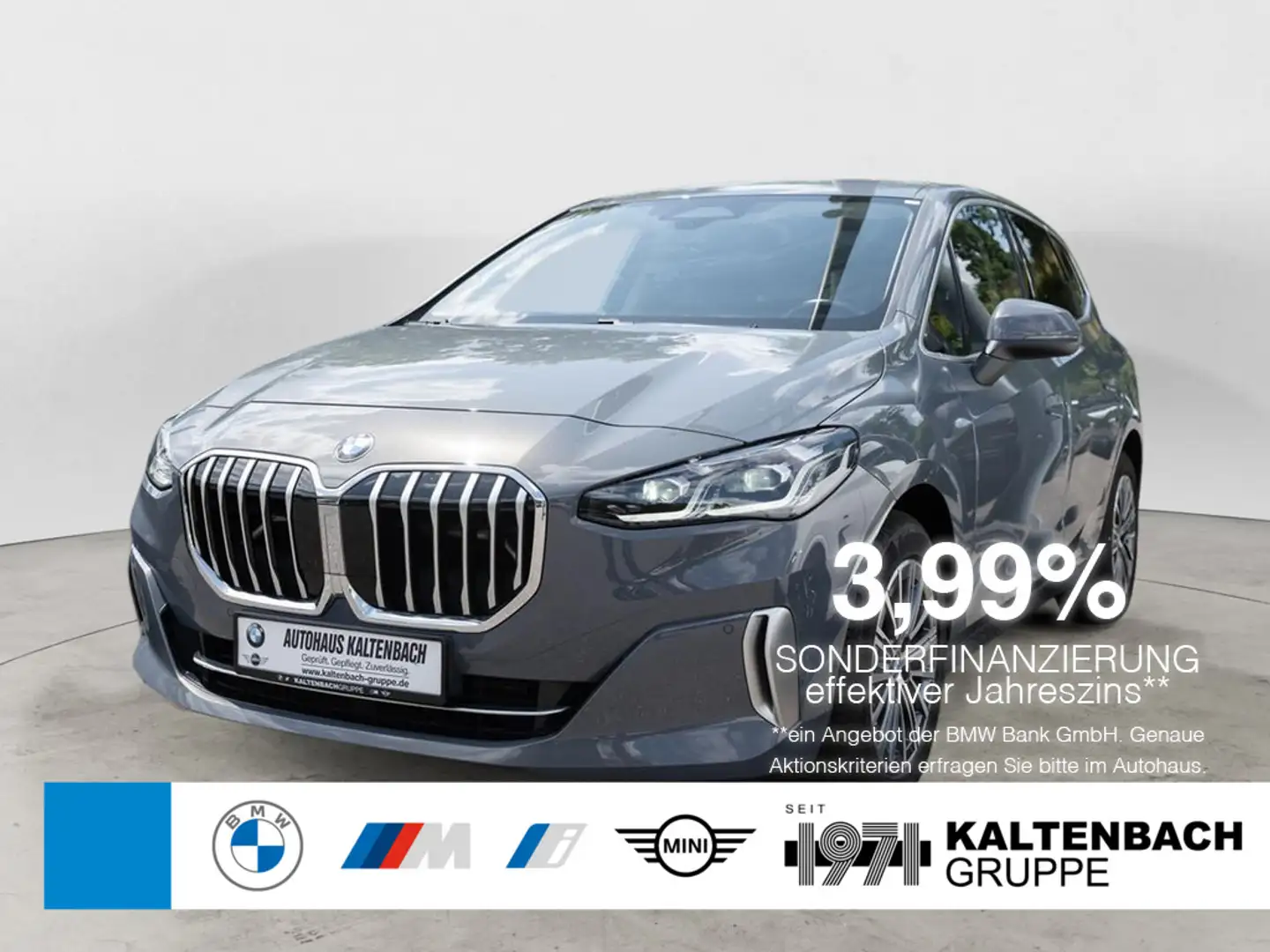 BMW 218 i Active Tourer Luxury Line AHK LED NAVI Gris - 1
