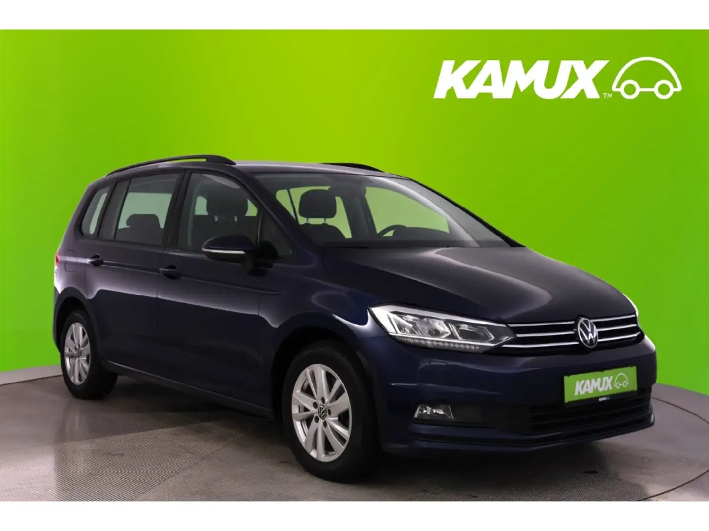 Volkswagen Touran 2.0TDI DSG Comfortline+LED+NAVI+PDC+SHZ Blau - 1