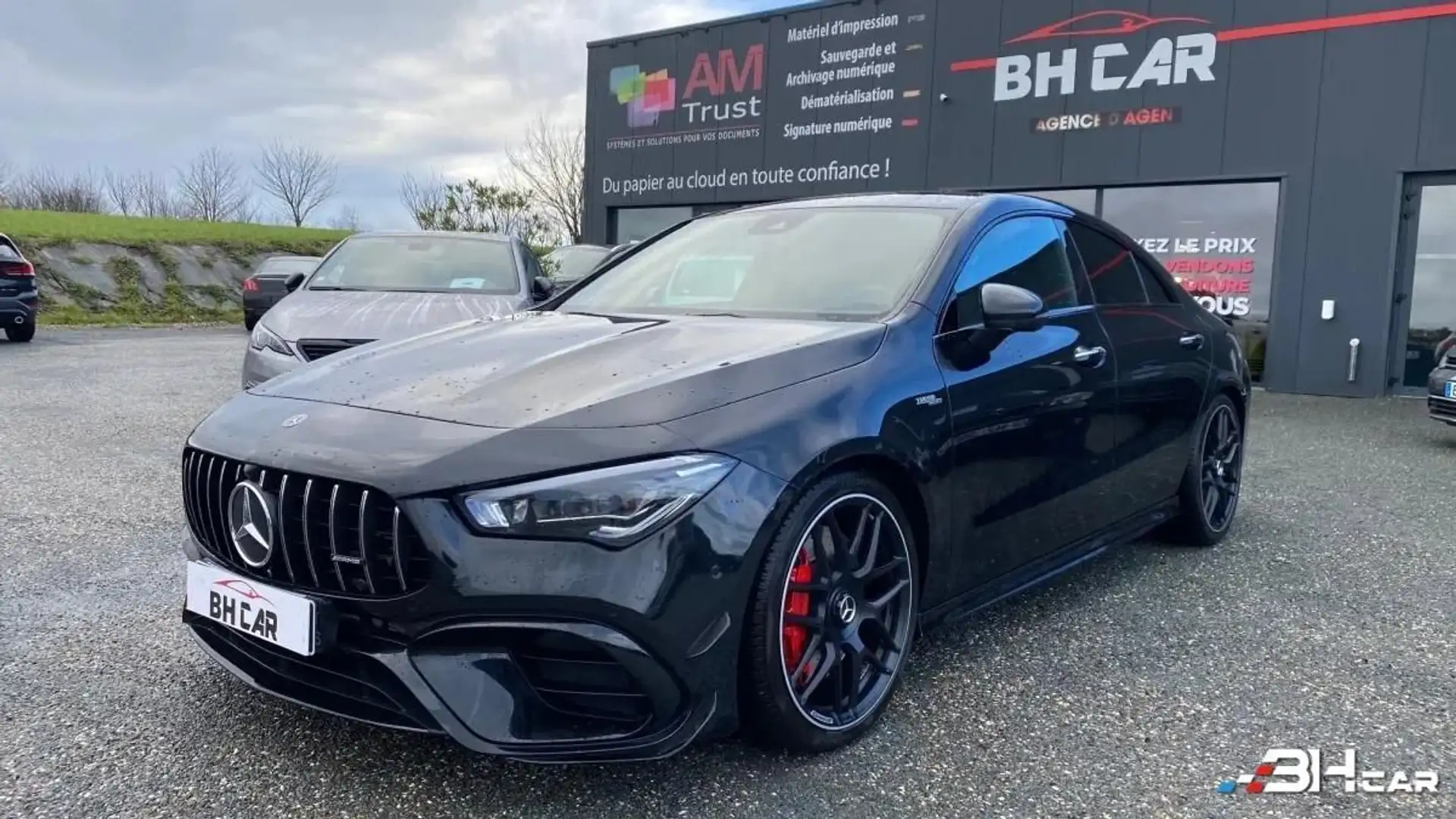 Mercedes-Benz CLA 45 AMG Classe COUPE 2.0 45 420 S AMG 4MATIC 8G-DCT SPEEDSHIFT BVA Noir - 1