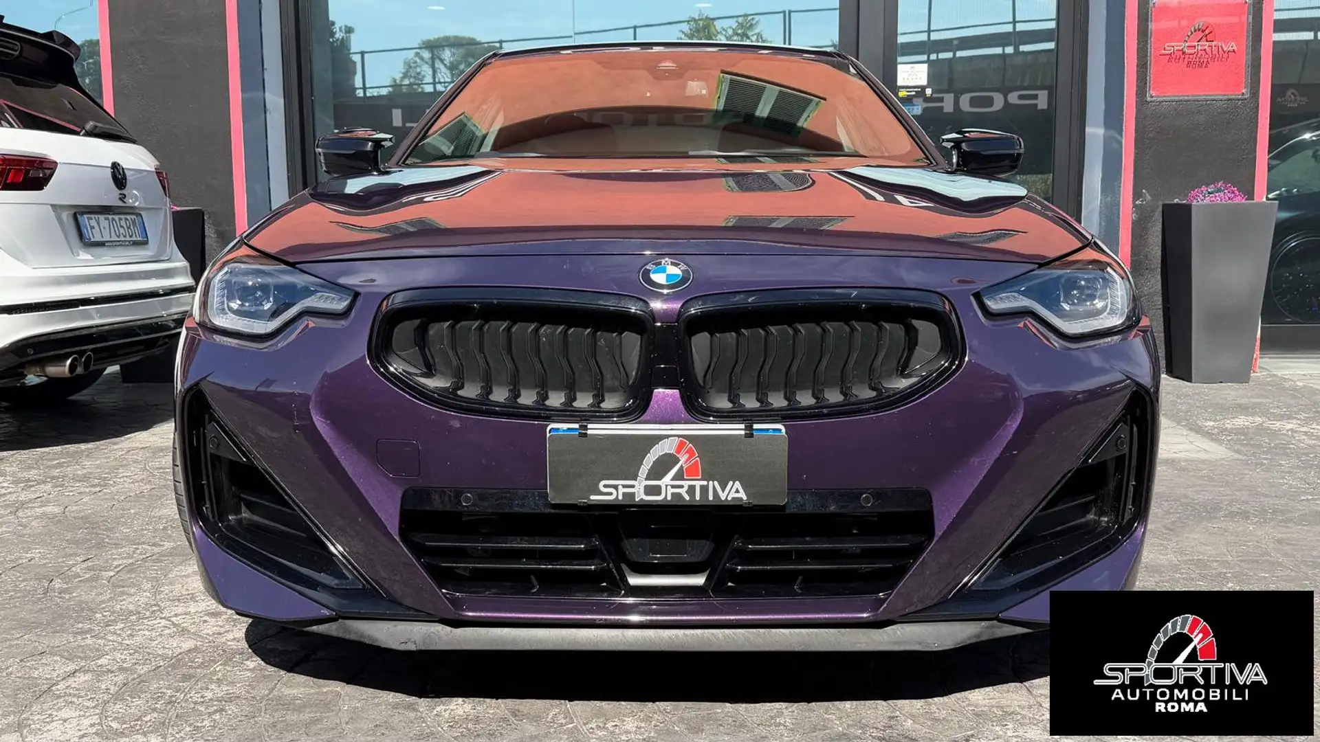 BMW 240 M SPORT UNIPROPRIETARIO M 240i Paars - 2