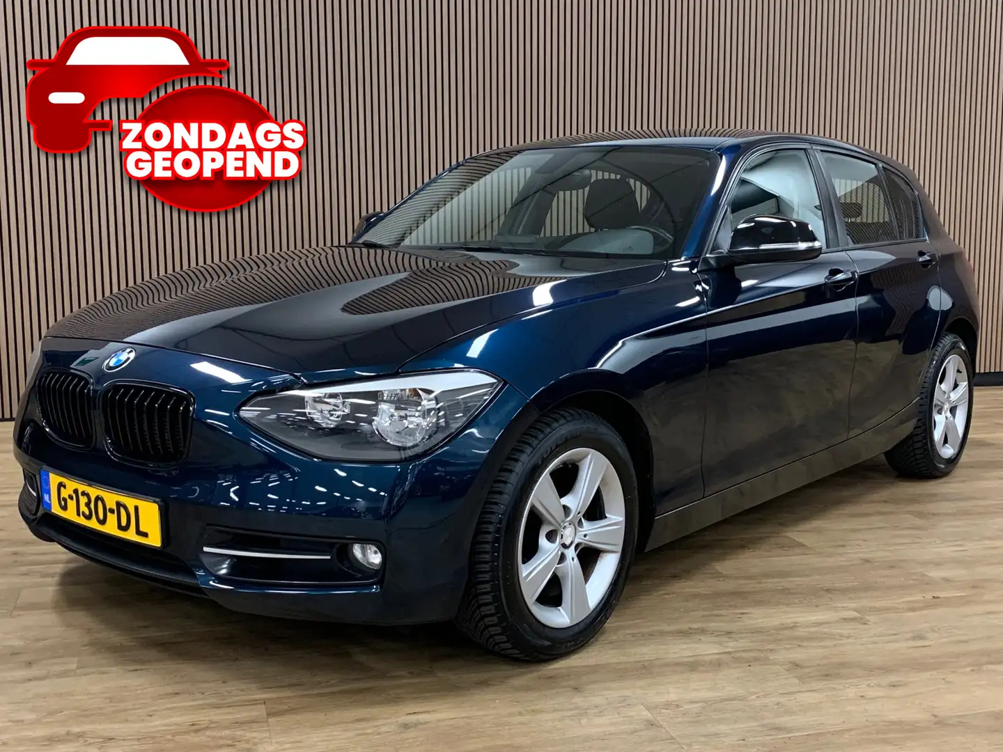 BMW 118 1-serie 118i Business|Climate Control|5 Deurs| Bleu - 1