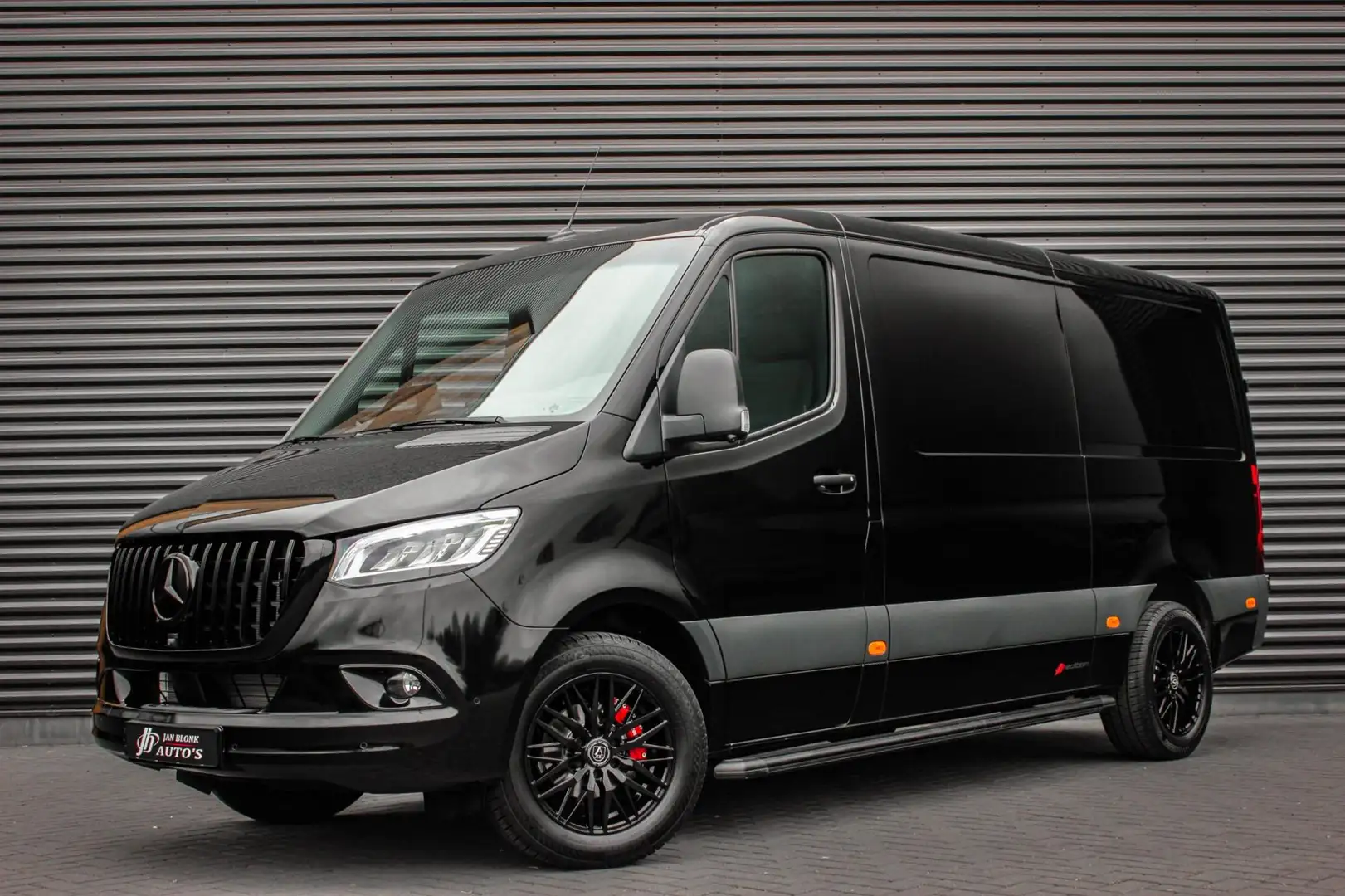 Mercedes-Benz Sprinter 319CDI L2H1 RWD 190PK FULL BLACK JB- EDITION / 350 Fekete - 1