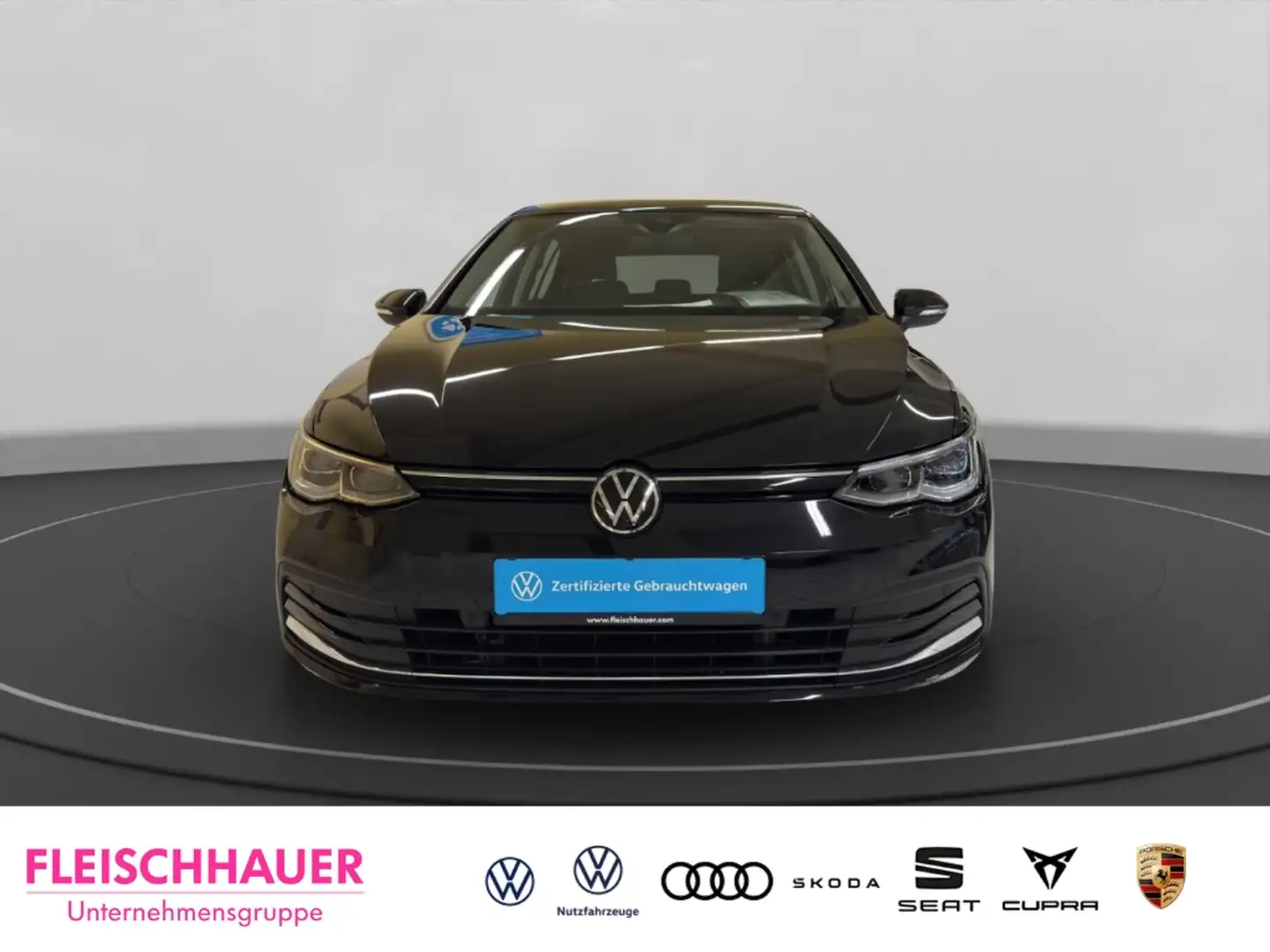 Volkswagen Golf VIII Active 2.0 TDI Matrix+Navi+Pano+AHK+ACC+App Schwarz - 2