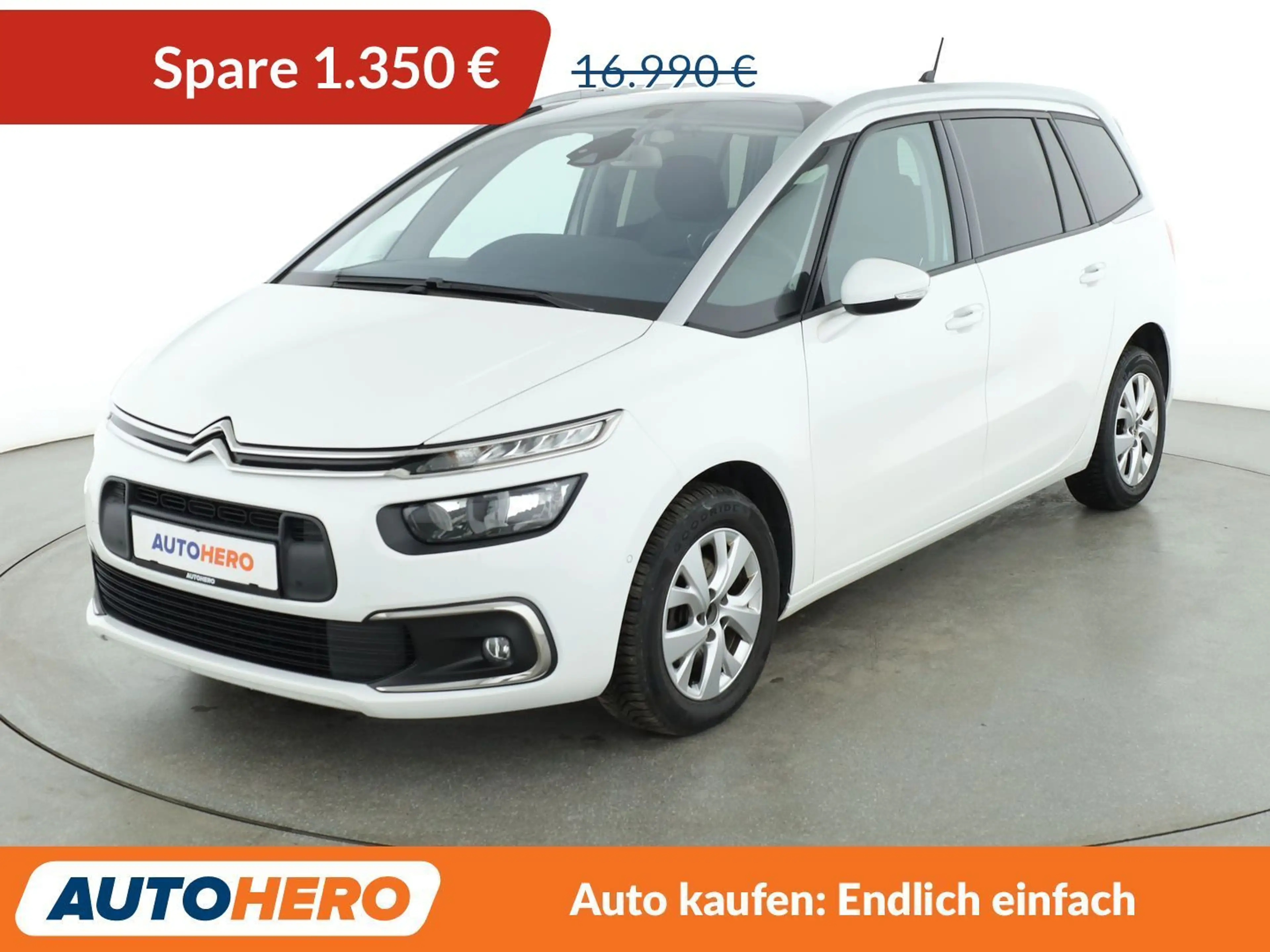 Citroen C4 Picasso 1.6 Blue-HDi Selection Aut.*NAVI*CAM*TEMPO*ALU*