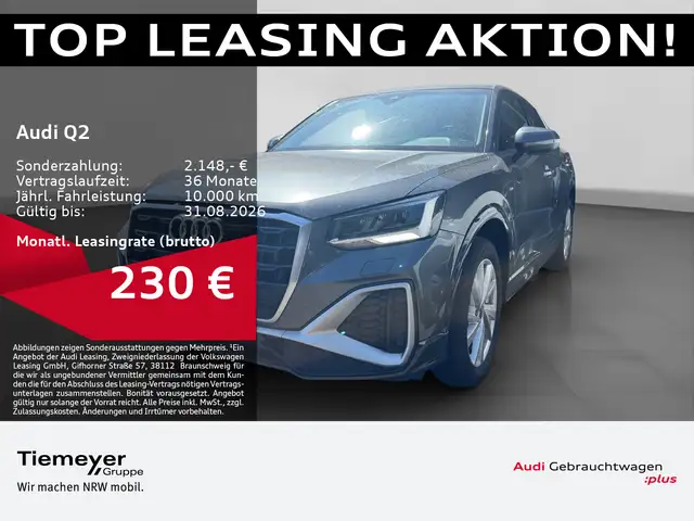 Audi Q2 35 TFSI S LINE PRIVACY LED PDC KLIMA