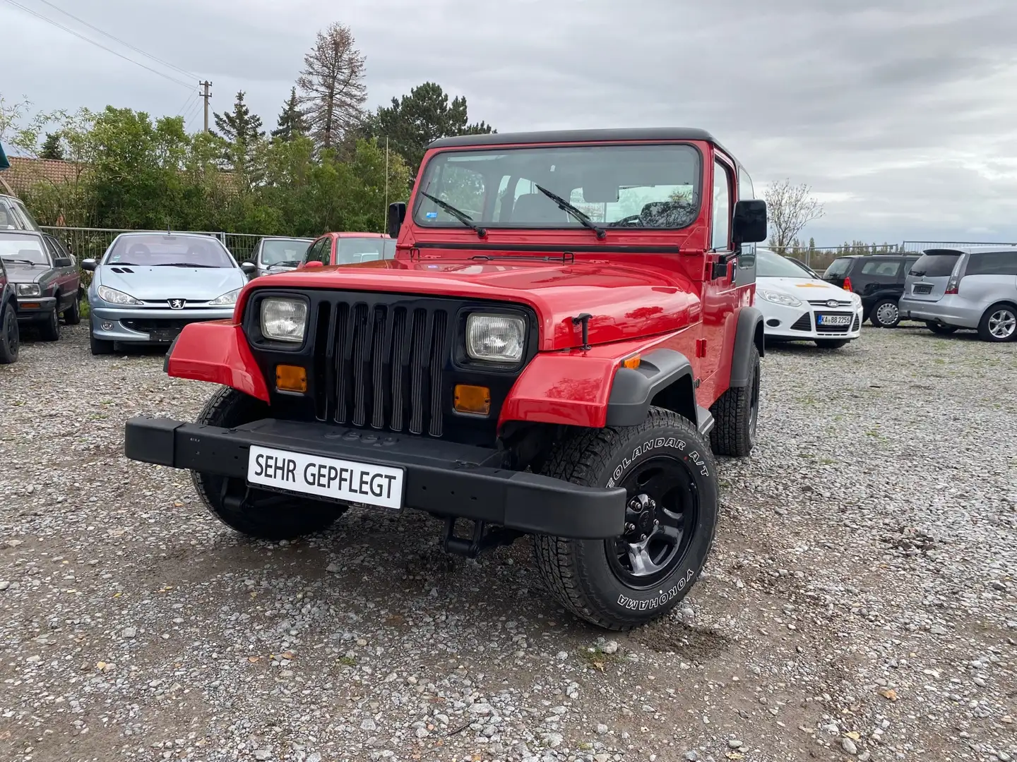 Jeep Wrangler 2.5, Top Zustand, kein Rost Rood - 1