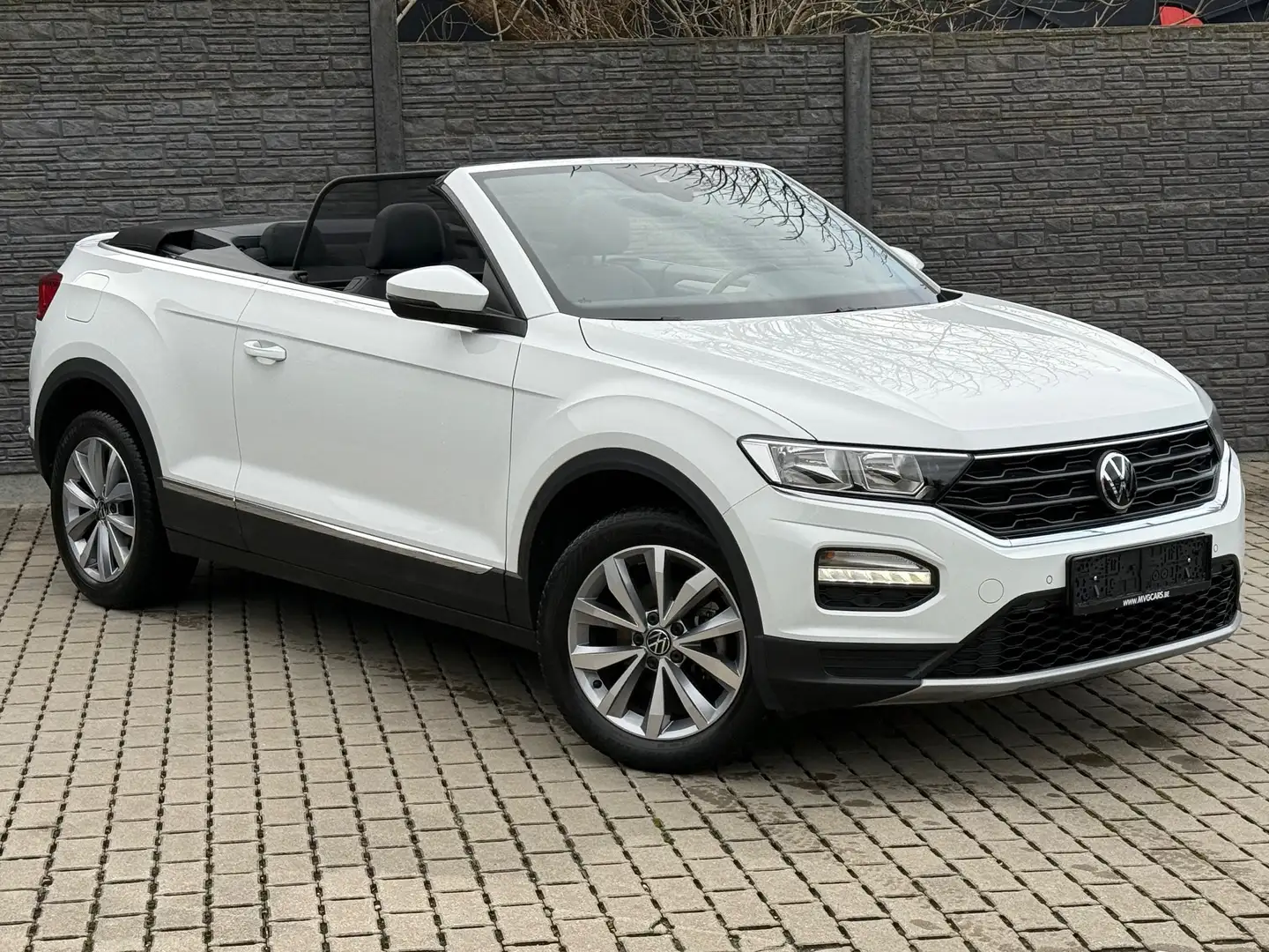 Volkswagen T-Roc Cabrio 1.0 Tsi Style "Navigatie/Adaptieve Cruise" Blanc - 2