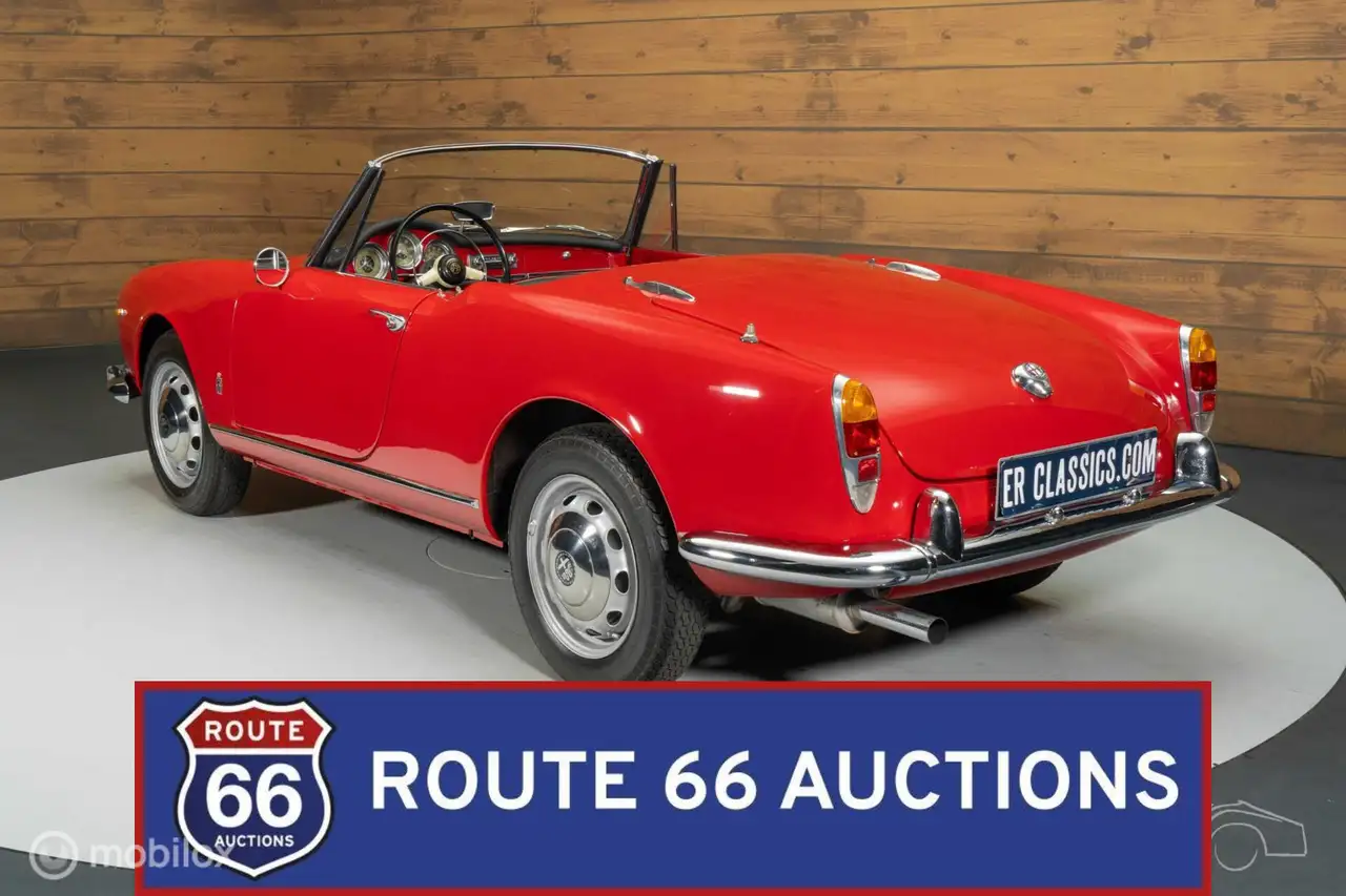 Alfa Romeo Giulietta Spider | 1961 | Route 66 Auctions, foto 7