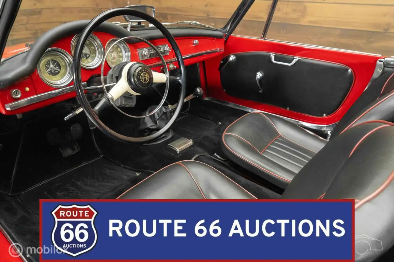 Alfa Romeo Giulietta Spider | 1961 | Route 66 Auctions, foto 2
