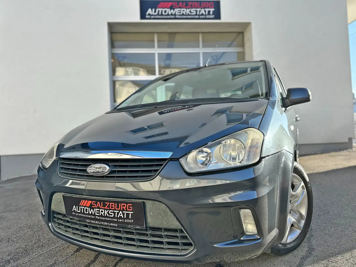 Ford C-Max 1,6 TDCi | 1.Besitz | Sitzheizung | Tempomat Grau - 1