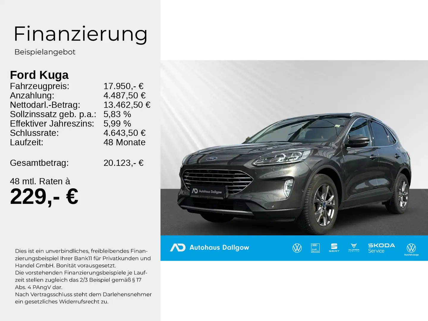 Ford Kuga 1,5 EcoBoost Sync Edition 4x2 Grau - 2
