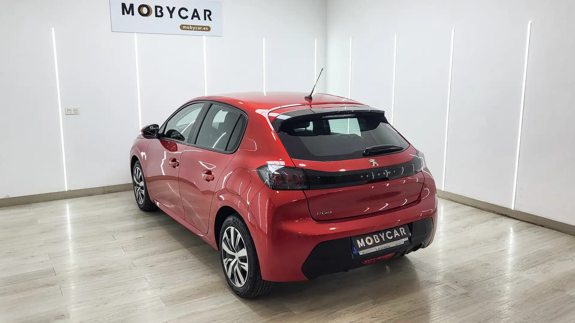 Peugeot 208 1.2 Puretech S&S Active 100 Rojo - 2