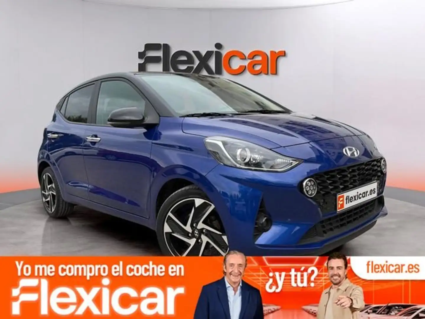 Hyundai i10 1.0 Klass AT Azul - 1