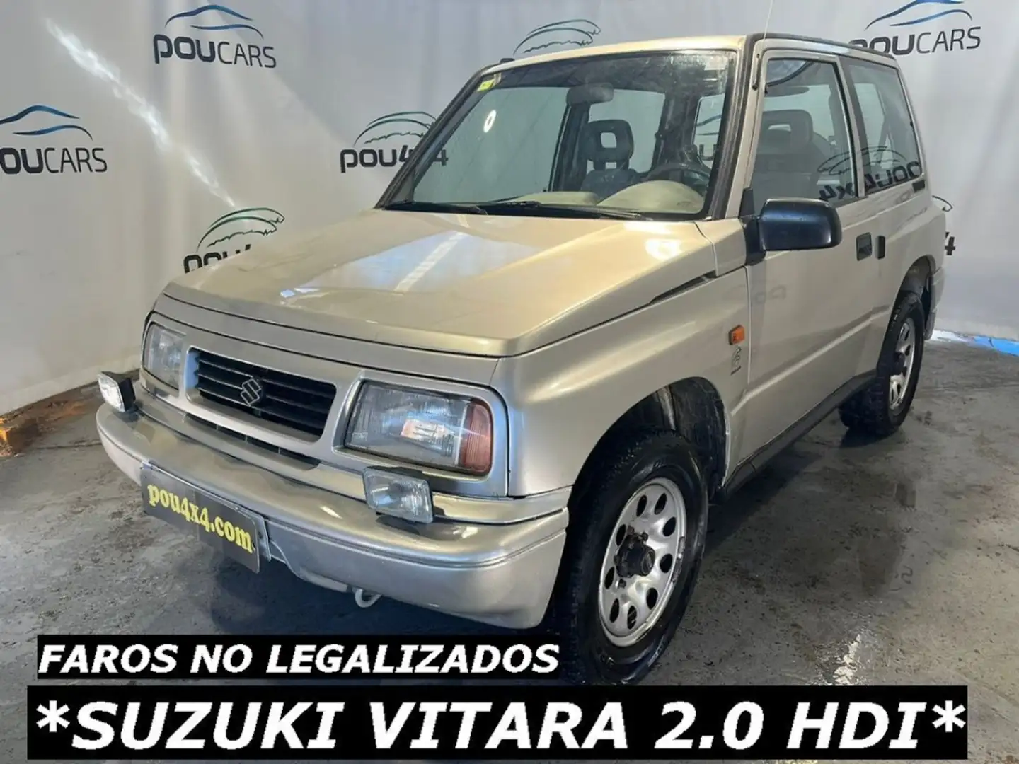 Suzuki Vitara 2.0HDI Lujo Techo Metálico SE AA Plateado - 1