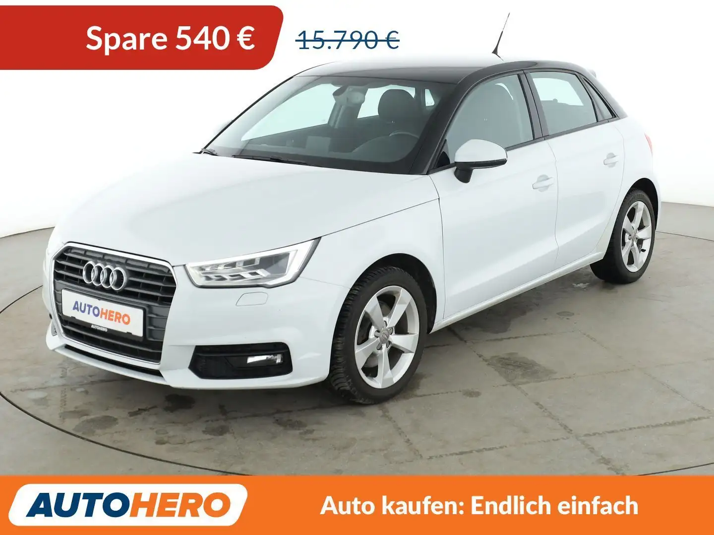 Audi A1 1.4 TFSI Sport*NAVI*XENON*TEMPO*PDC* Blanc - 1
