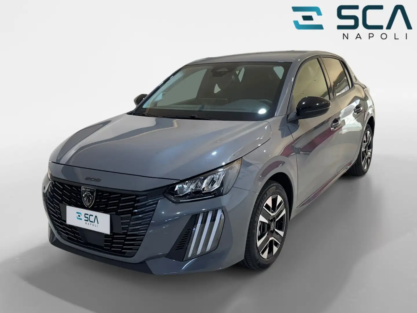 Peugeot 208 208 Hybrid 110 e-DCS6 Allure Grijs - 1