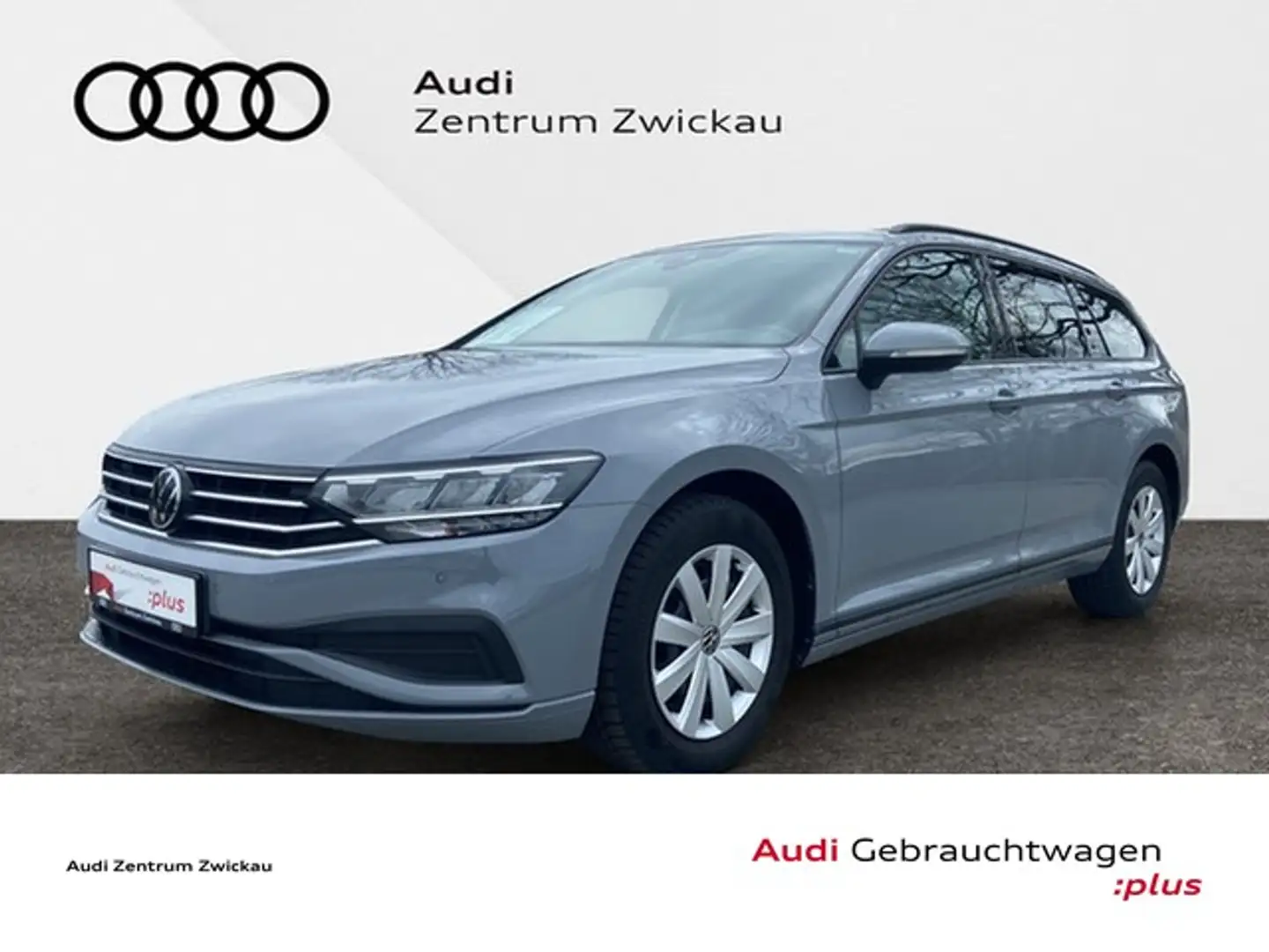 Volkswagen Passat Variant 1.5TSI Basis LED Scheinwerfer, Navi Gris - 1