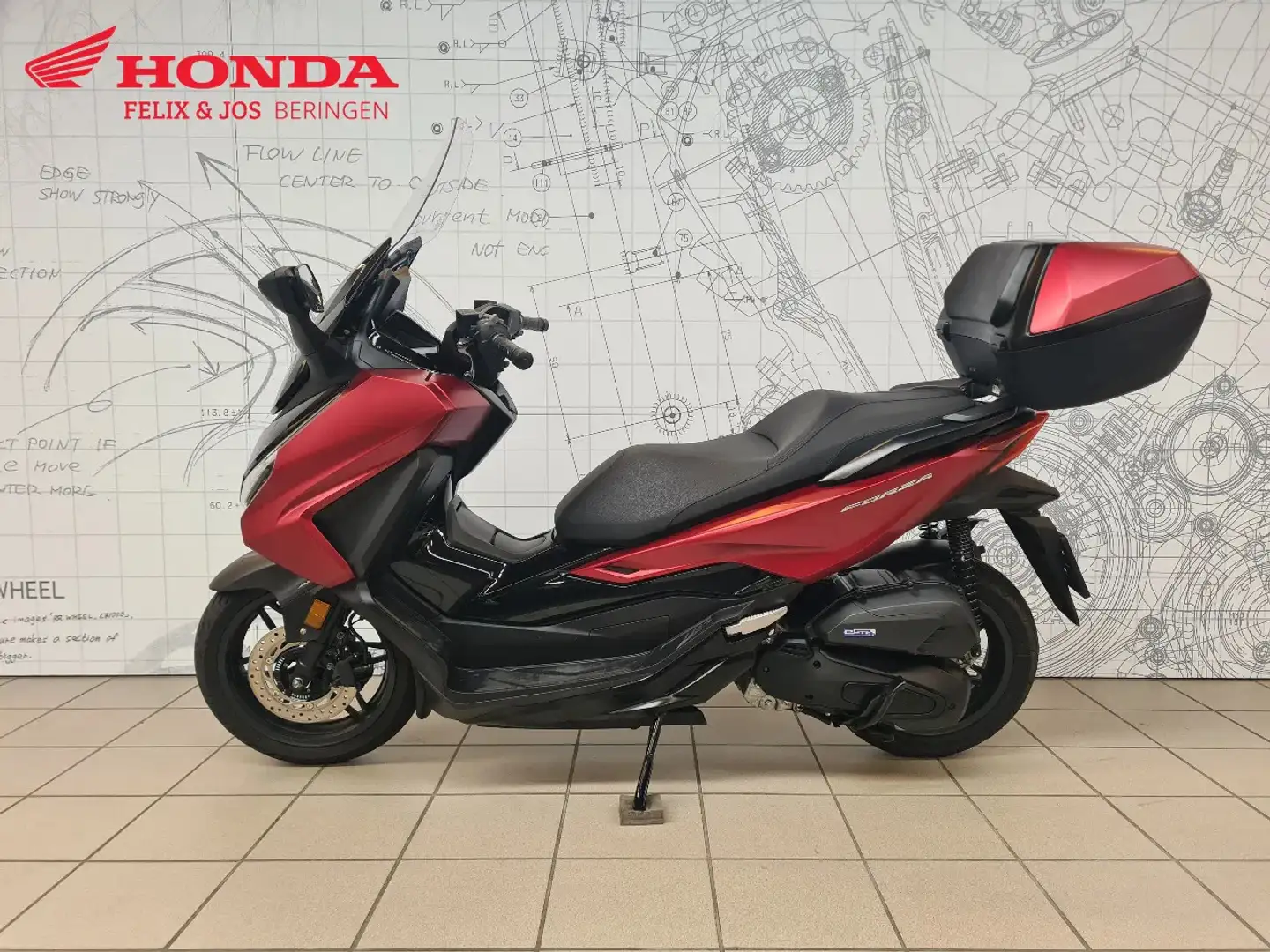 Honda Forza 125 NSS Roşu - 2