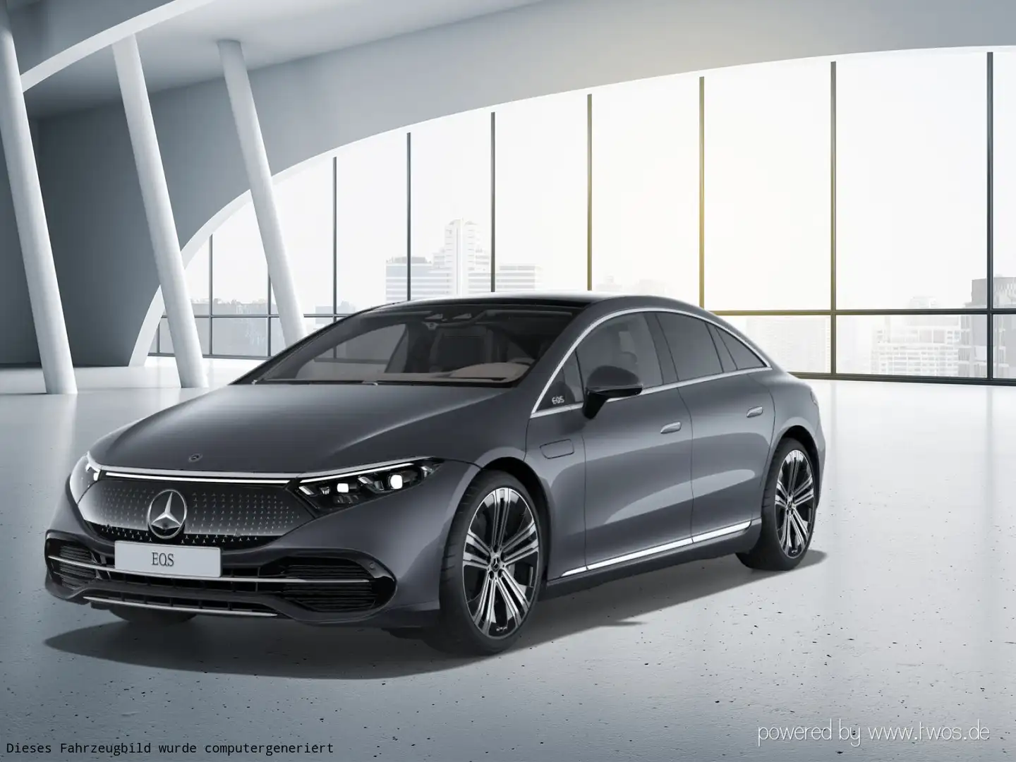 Mercedes-Benz EQS EQS 580 4MATIC Grau - 2