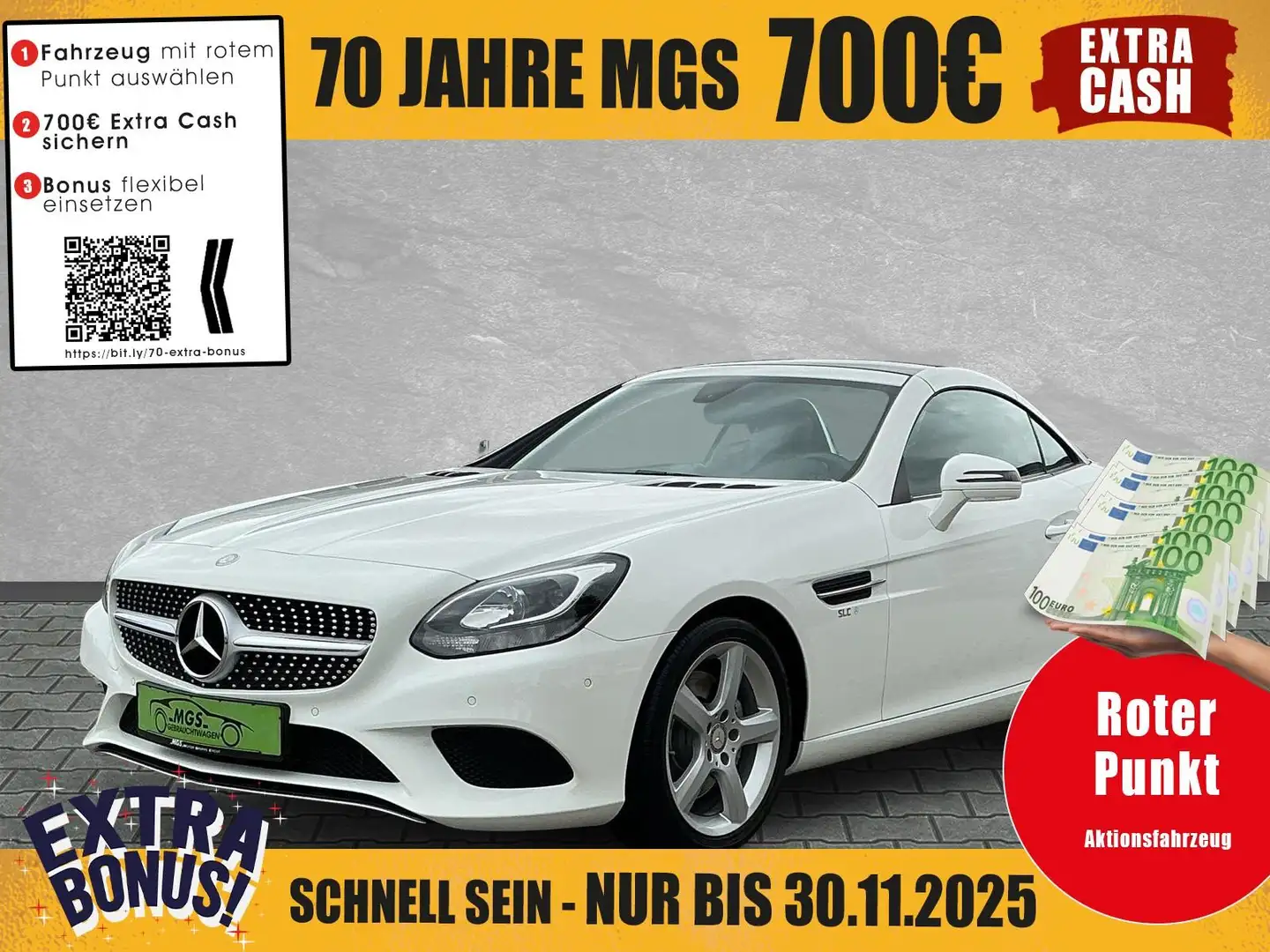 Mercedes-Benz SLC 200 SLC Blanc - 1
