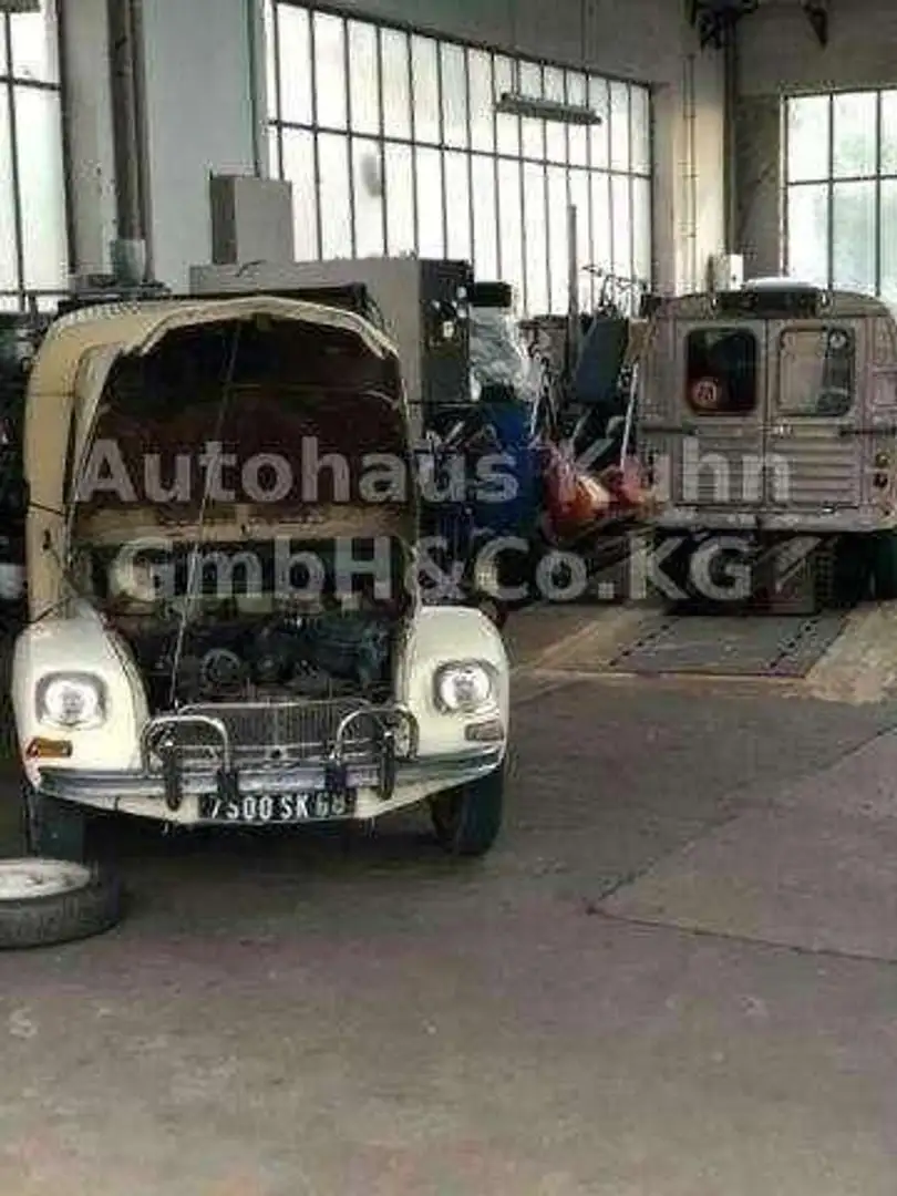 Citroen 2CV AK diane kasten, original, unverbastelt, Béžová - 1