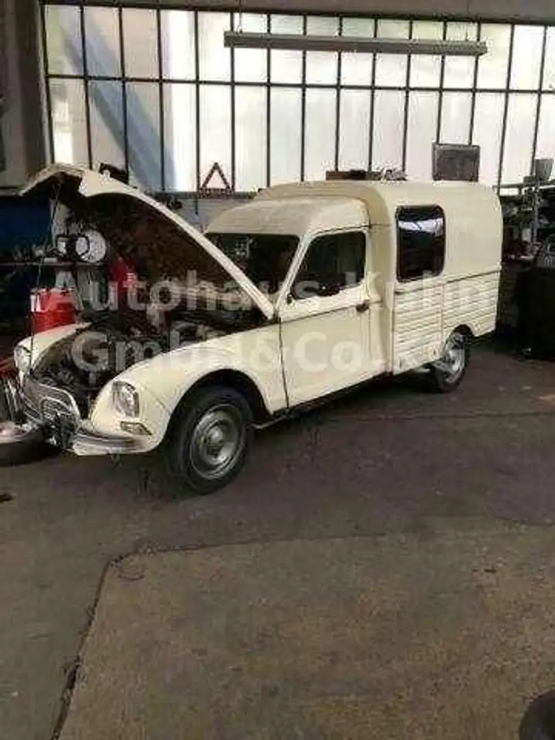 Citroen 2CV AK diane kasten, original, unverbastelt, Béžová - 2