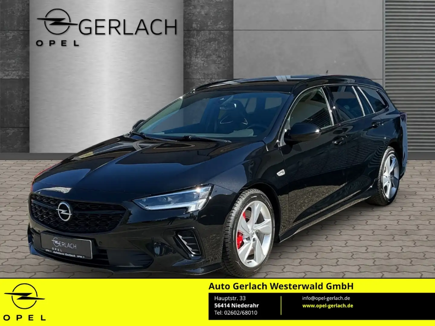 Opel Insignia B Sports Tourer GSi 4x4 2.0 SHT EU6d El. Fondsitzv Noir - 1
