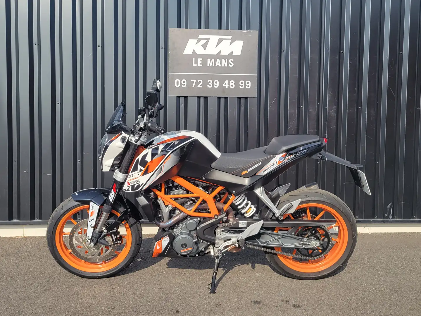 KTM 390 Duke Blanc - 2